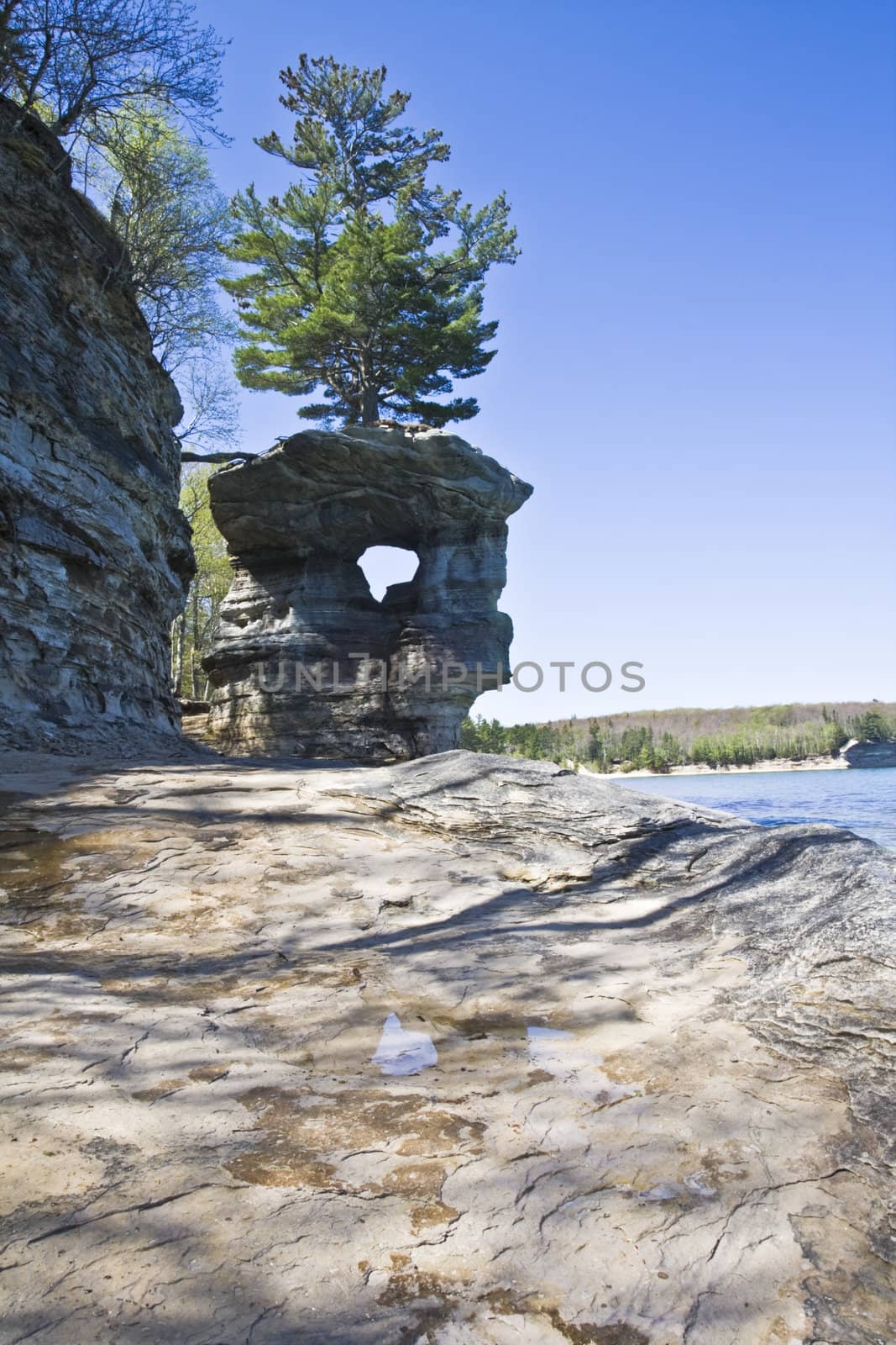 Chapel Rock - Pictured Rocks National Lakeshore