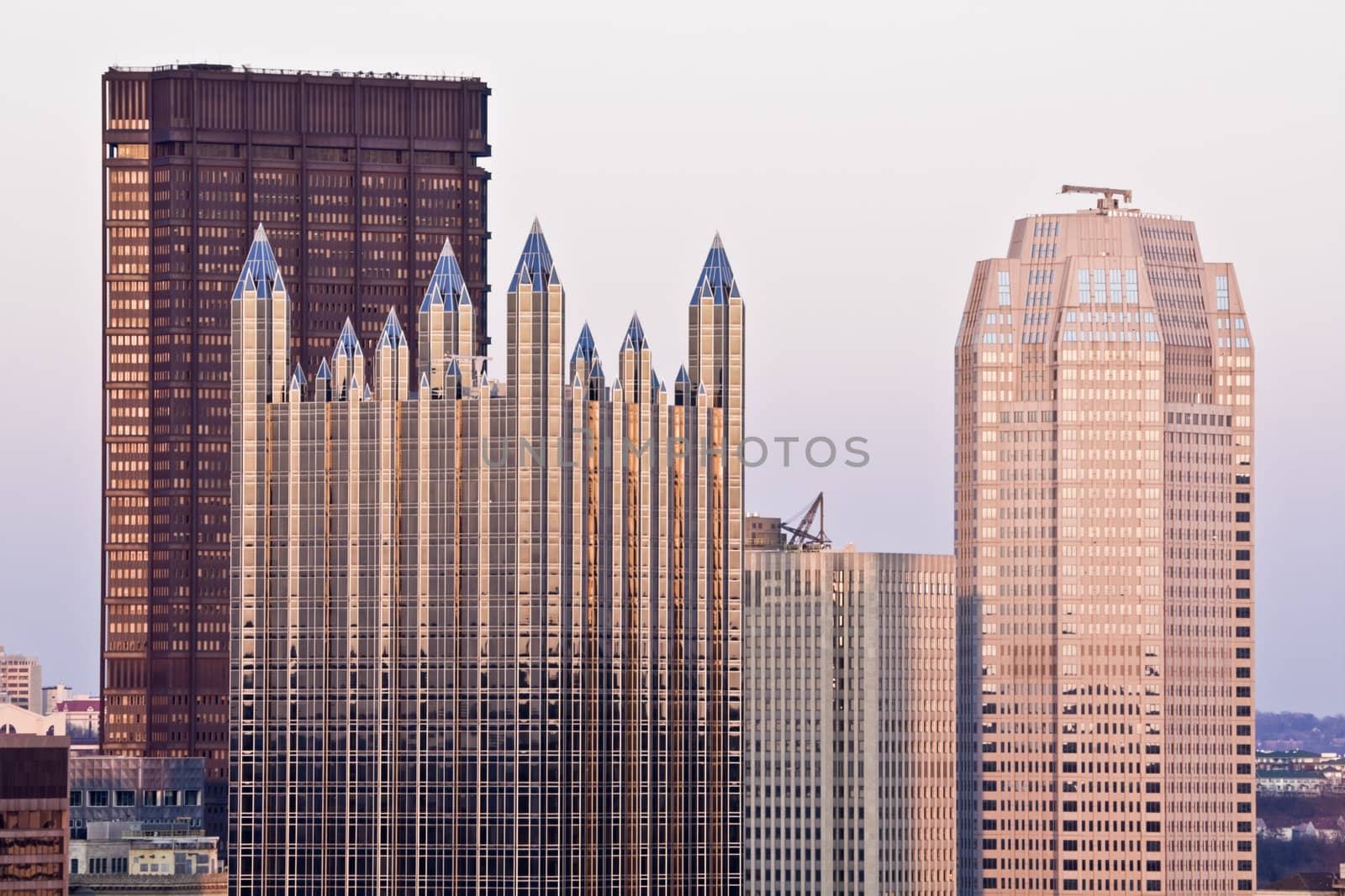 Downtown Pittsburgh  by benkrut