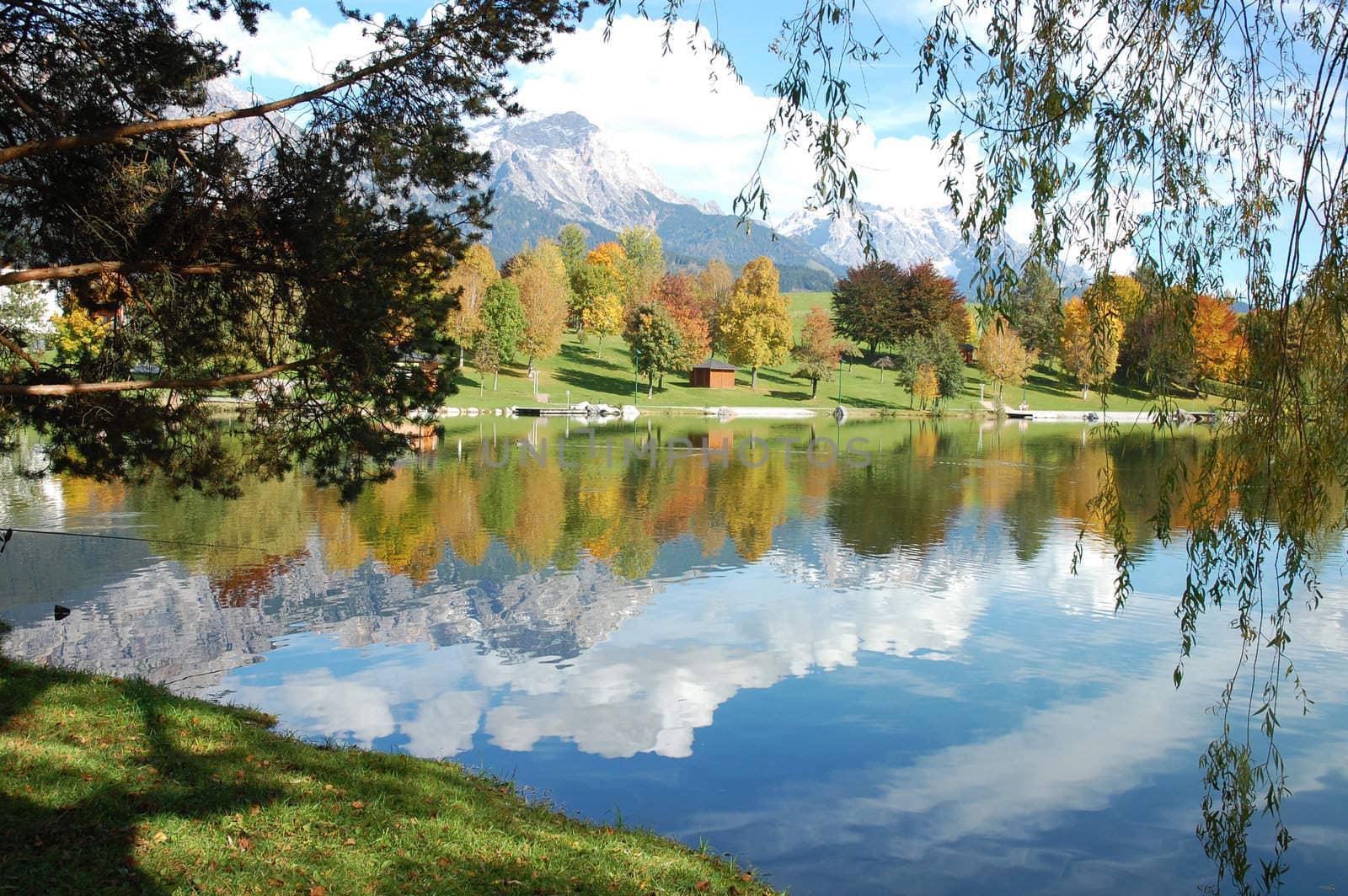Lake Ritzensee in Austria  by fahrner