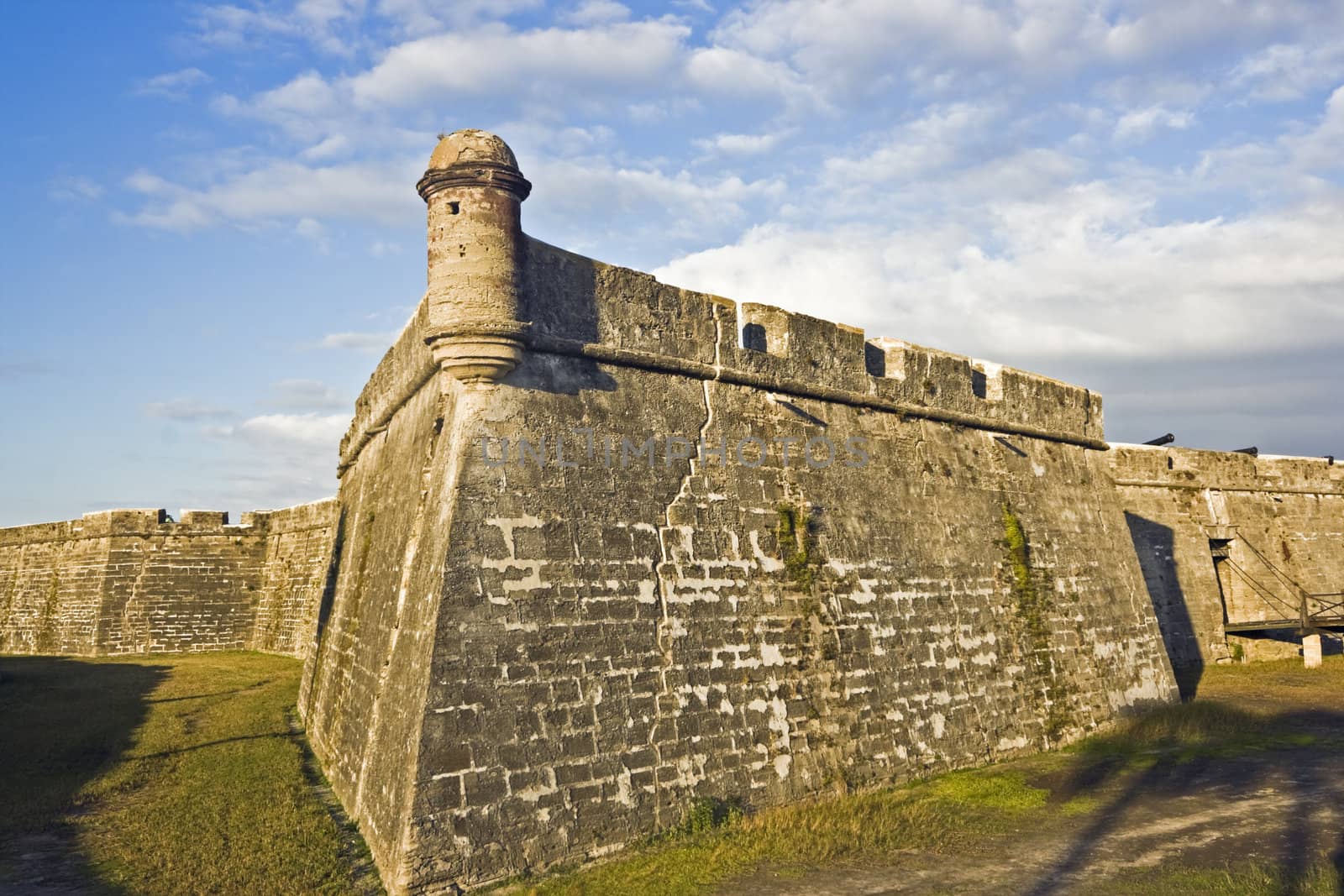 Castillo de San Marcos in St. Augustine, Florida.