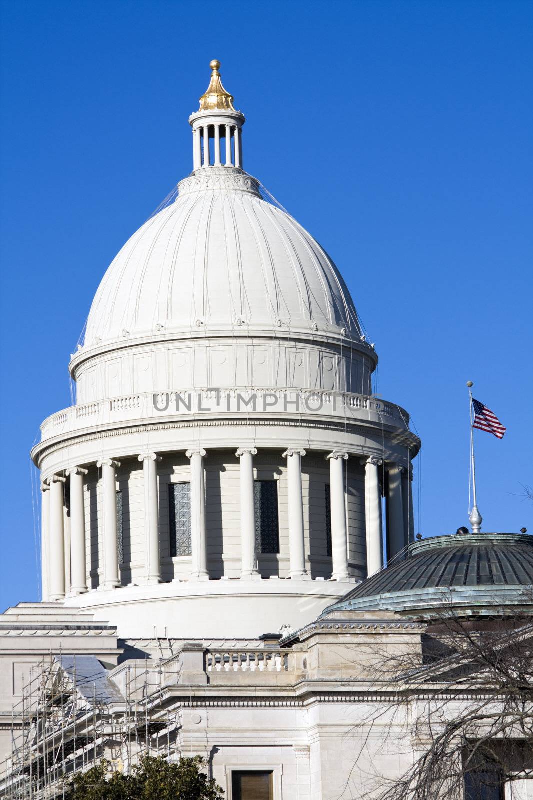 State Capitol of Arkansas in Little Rock.