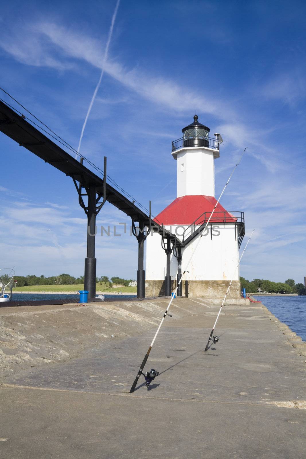 Fishing time - St. Joseph Lighthouse