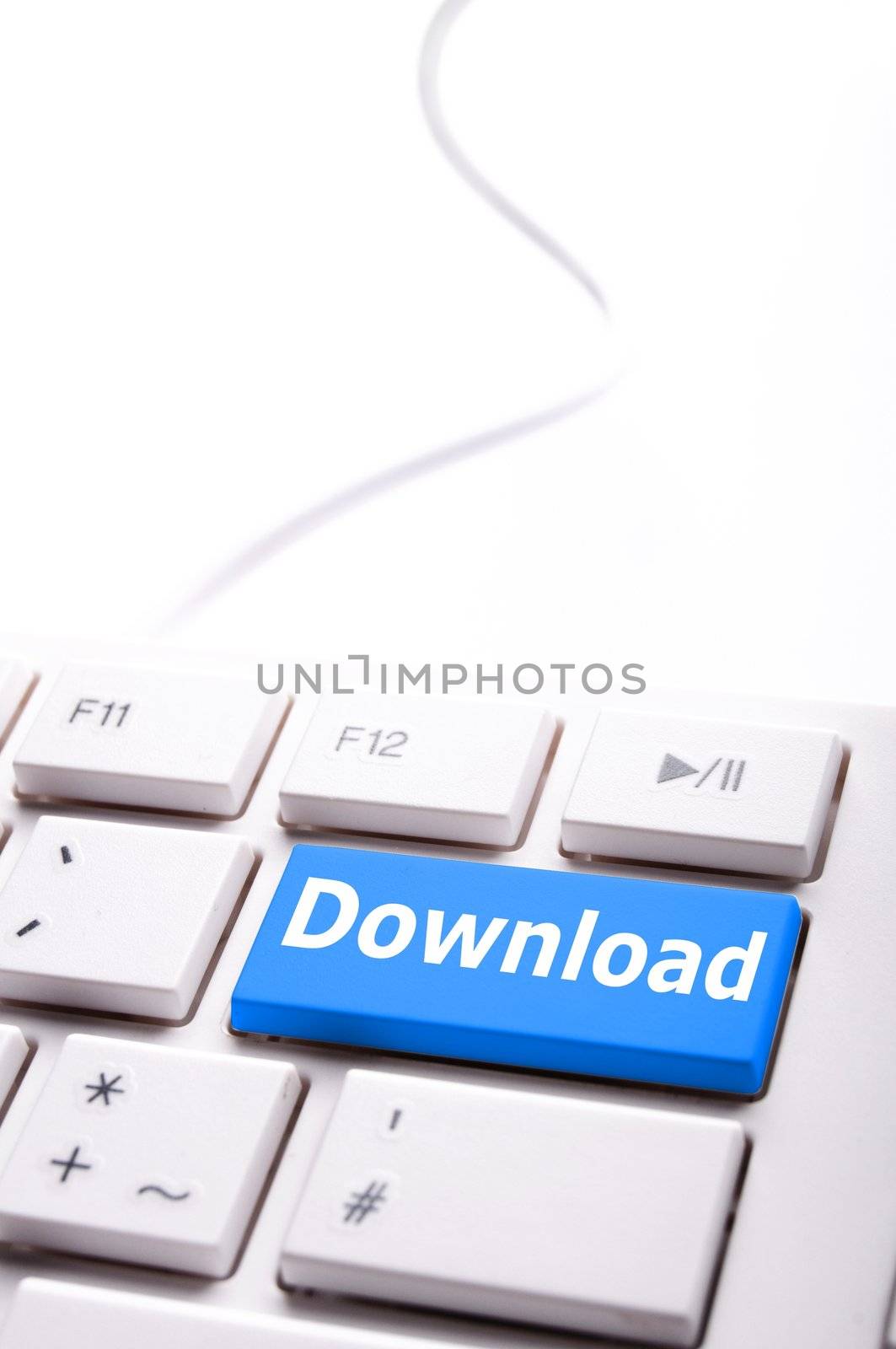 download key or button showing internet file or data sharing