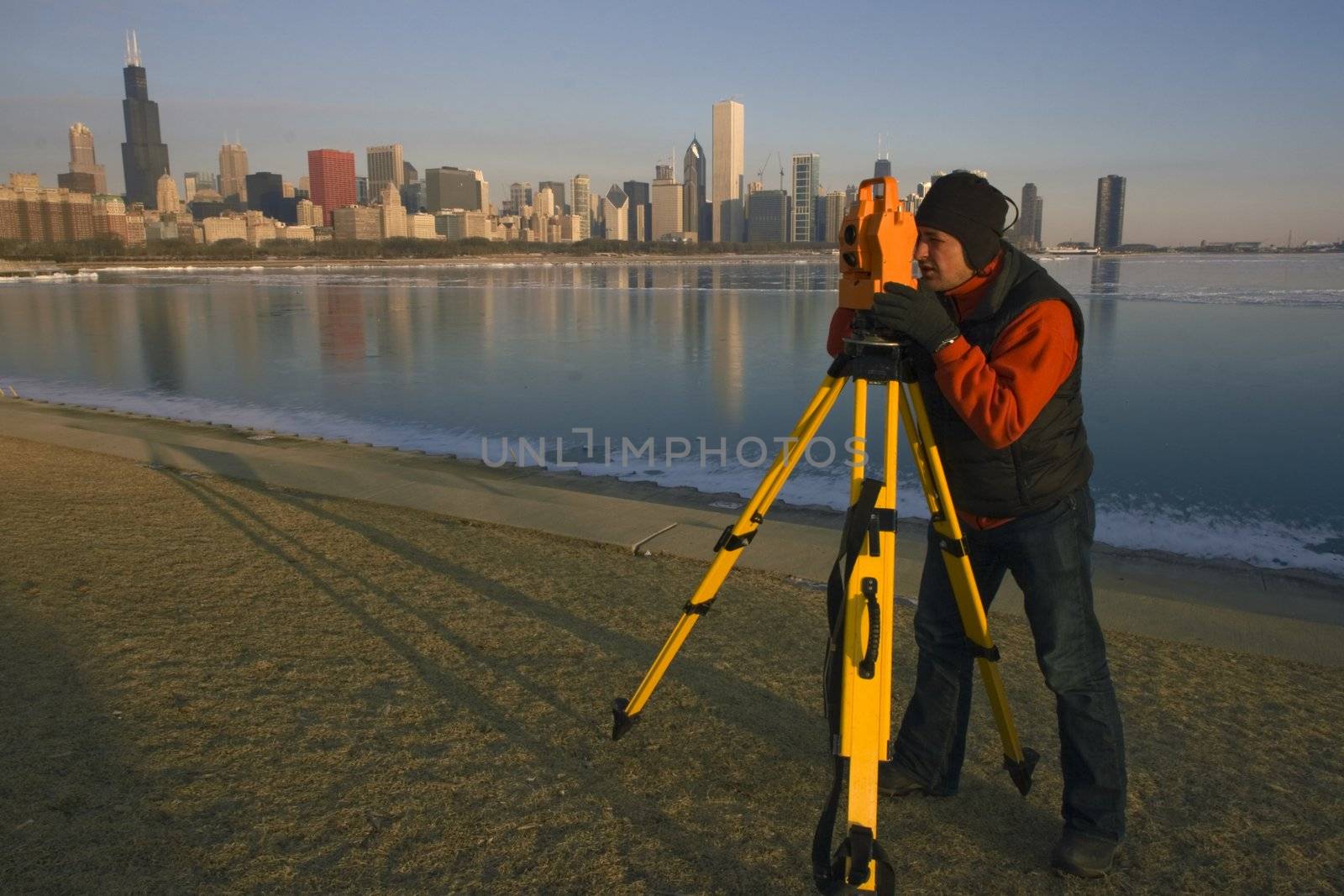 Surveying in Chicago by benkrut