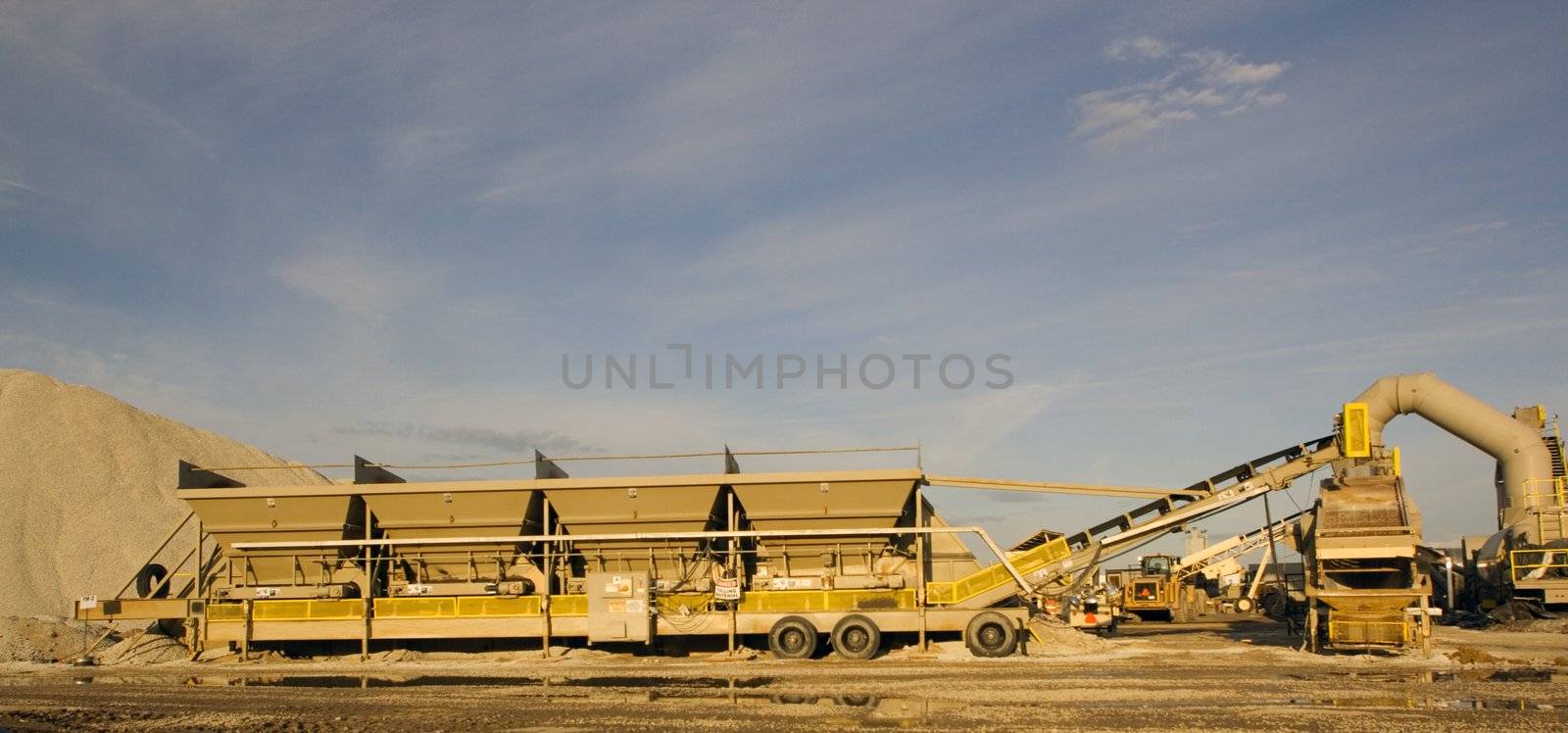 Working in the Cement Factory - Chicago, IL.