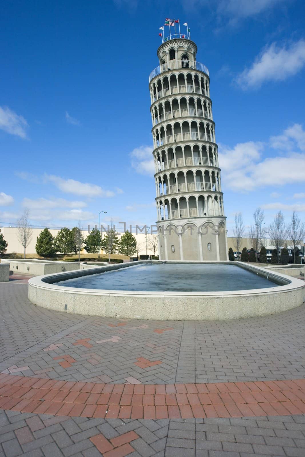 Leaning Tower in Niles, Il.