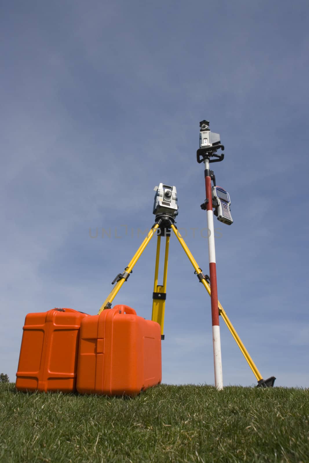 Robotic station ready to work.