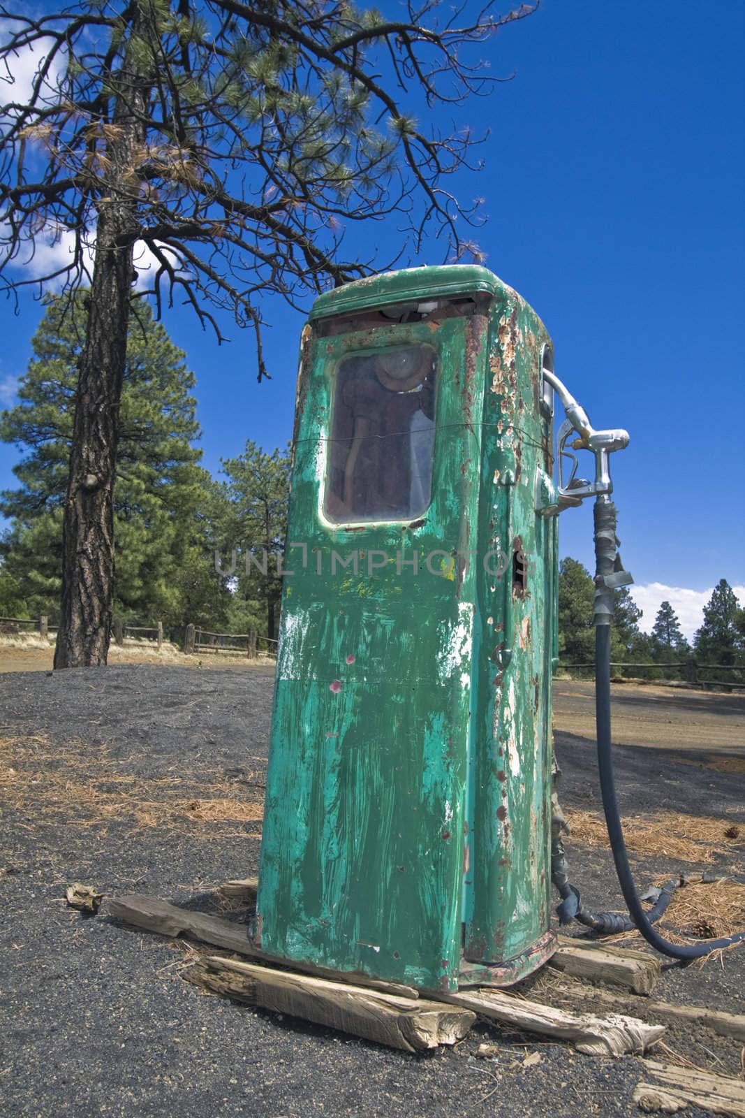 Old gas pump found in New Mexico