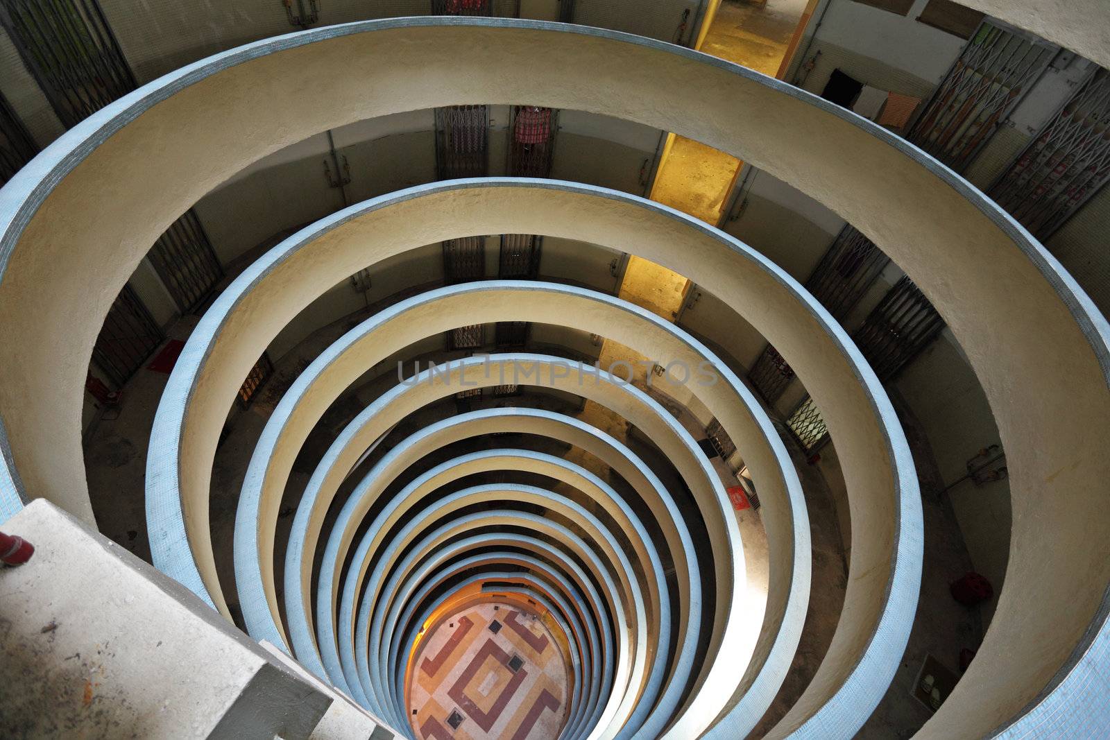 Hong Kong public housing apartment block
