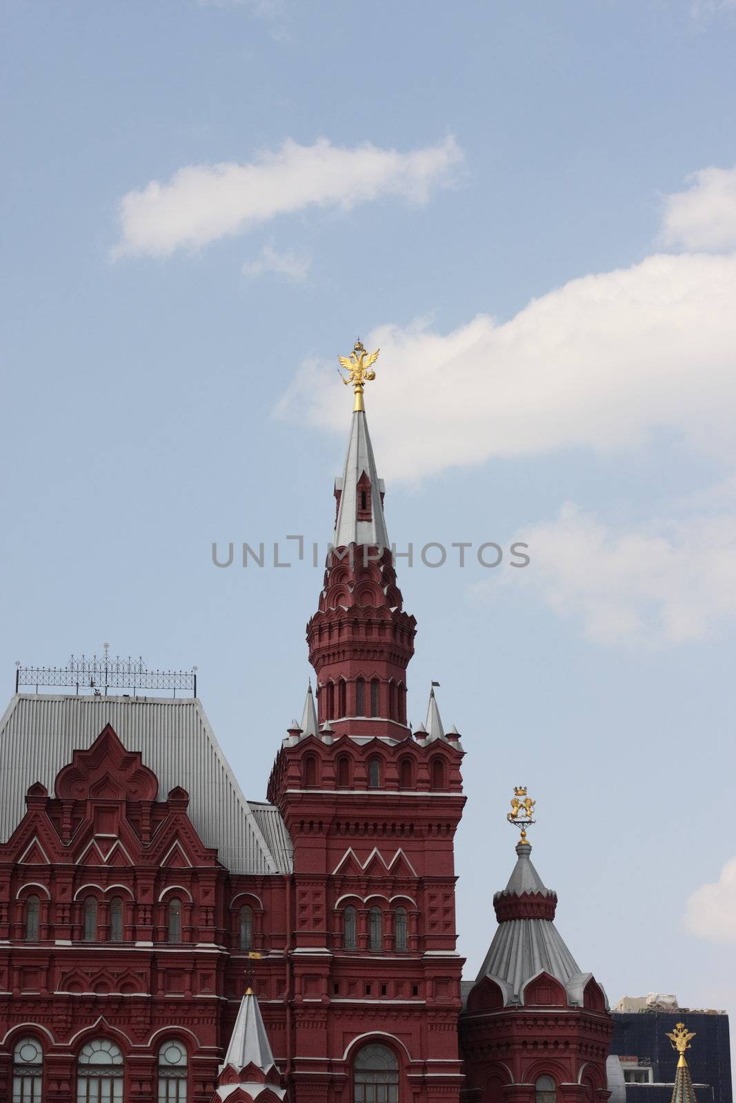 Spikes of the Historical museum, Moscow  by fedlog