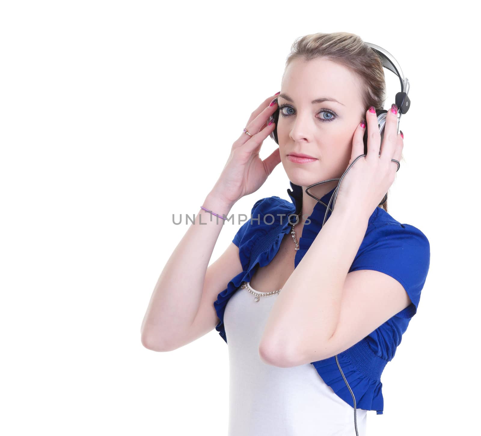 listening to music headphones by clearviewstock