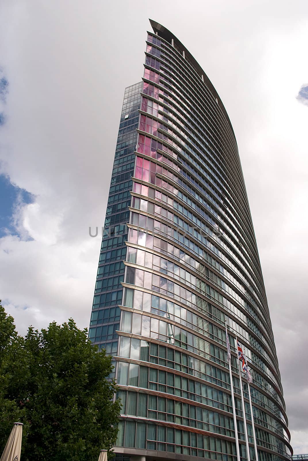 Canary Wharf famous skyscrapers of London's financial district