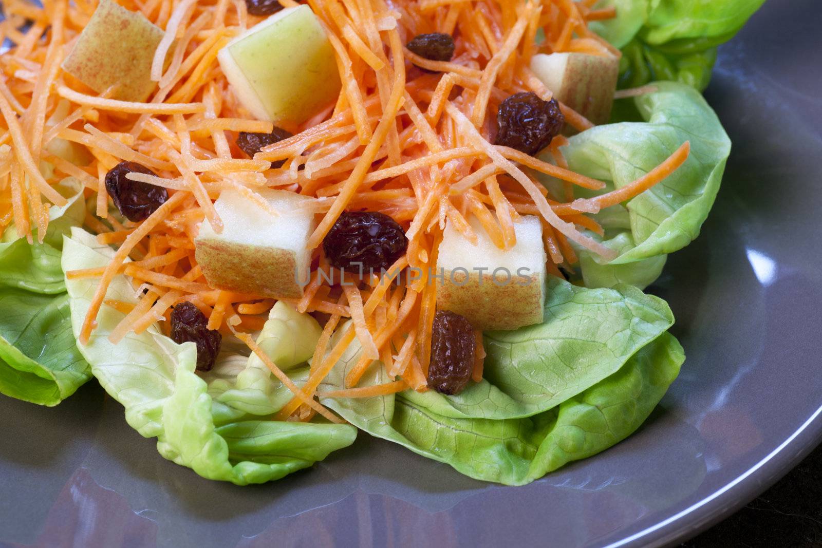 Fresh Shredded Carrots Salad by charlotteLake