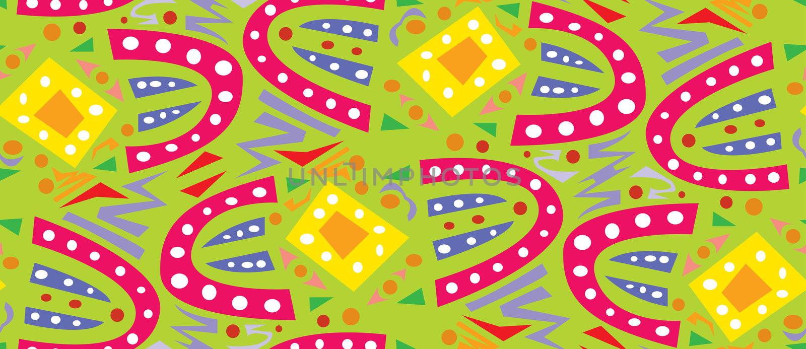 Shapely Seamless Pattern by TheBlackRhino