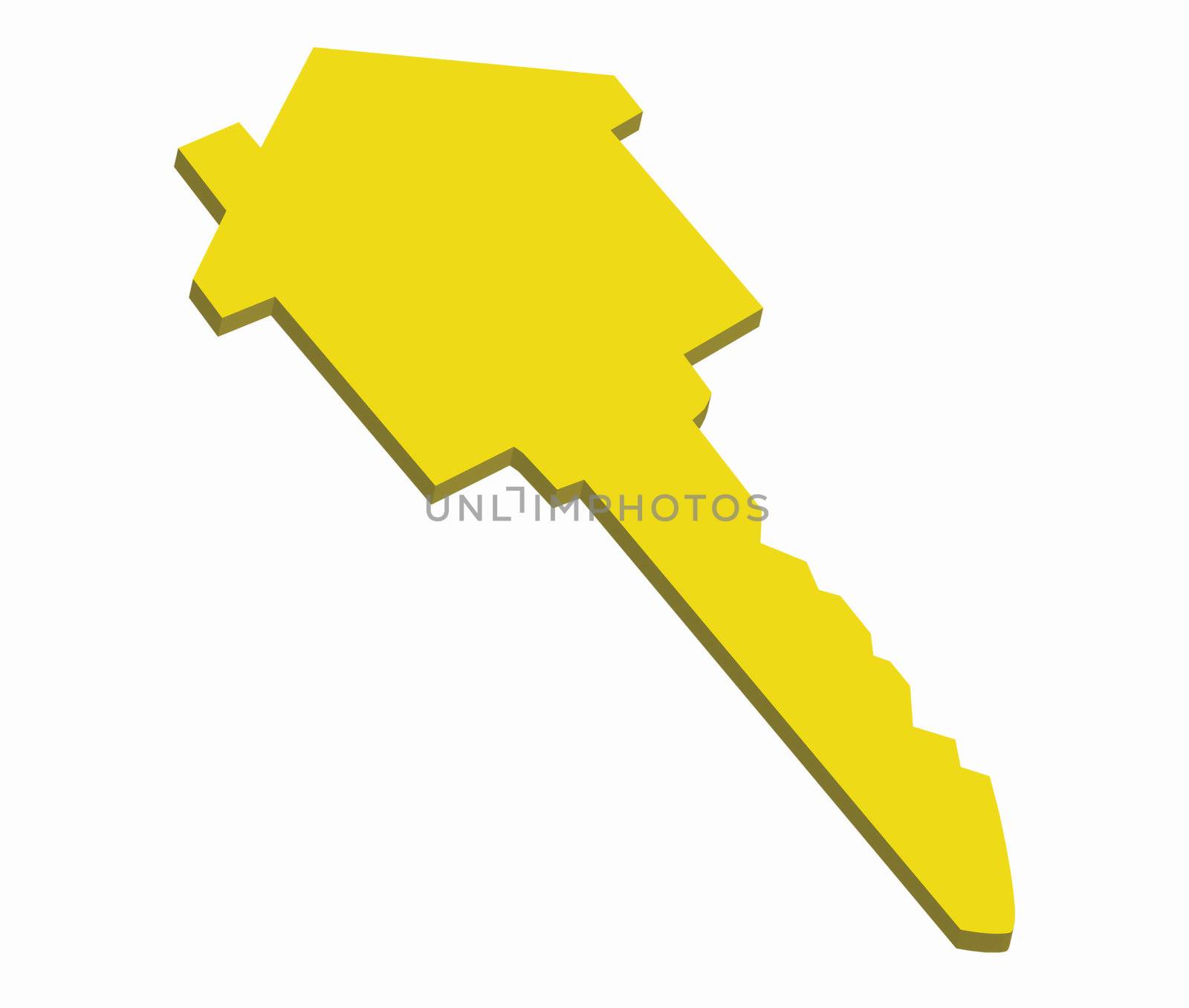 key home house yellow estate security  by rufous