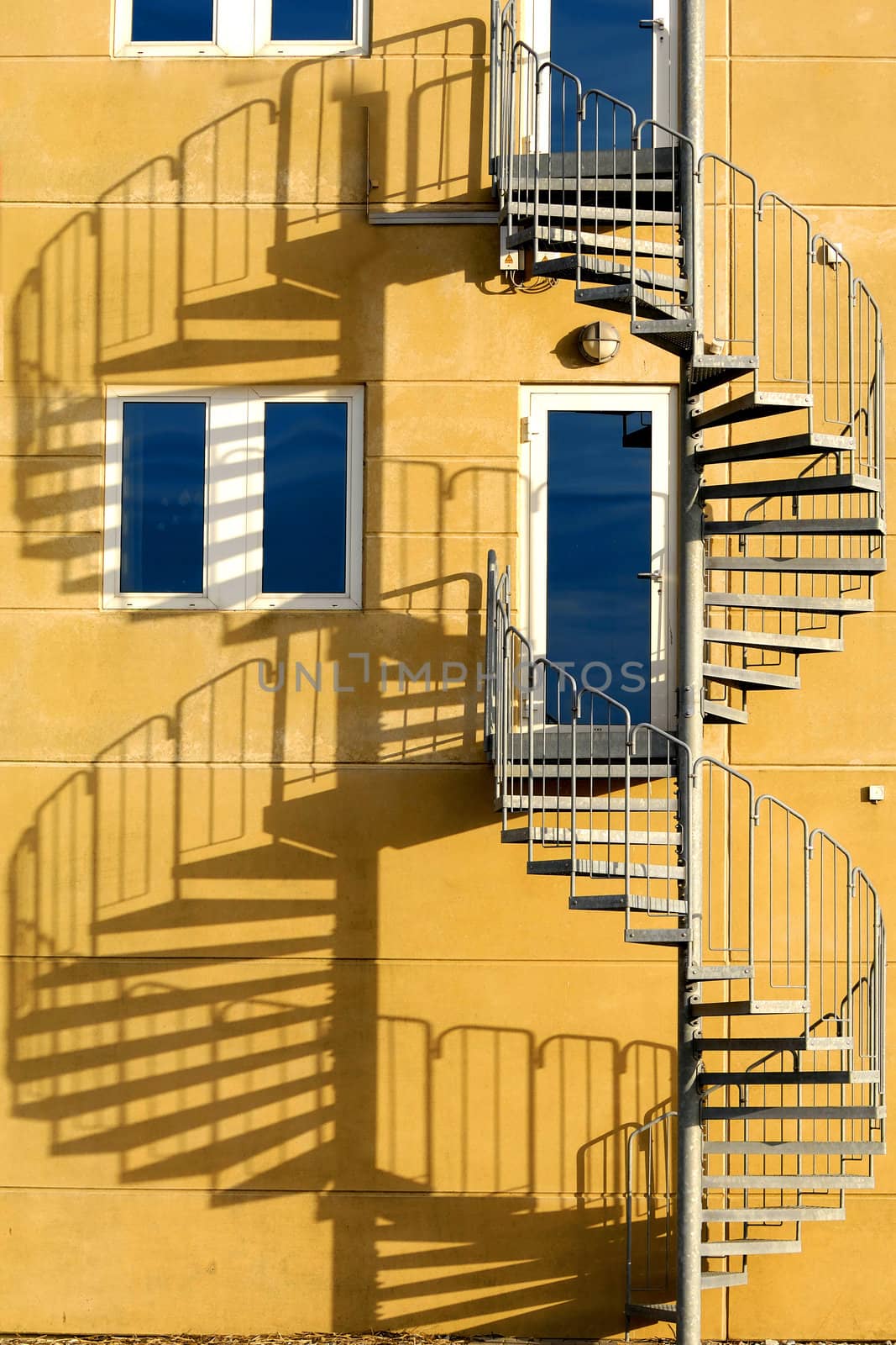 Stair and shade