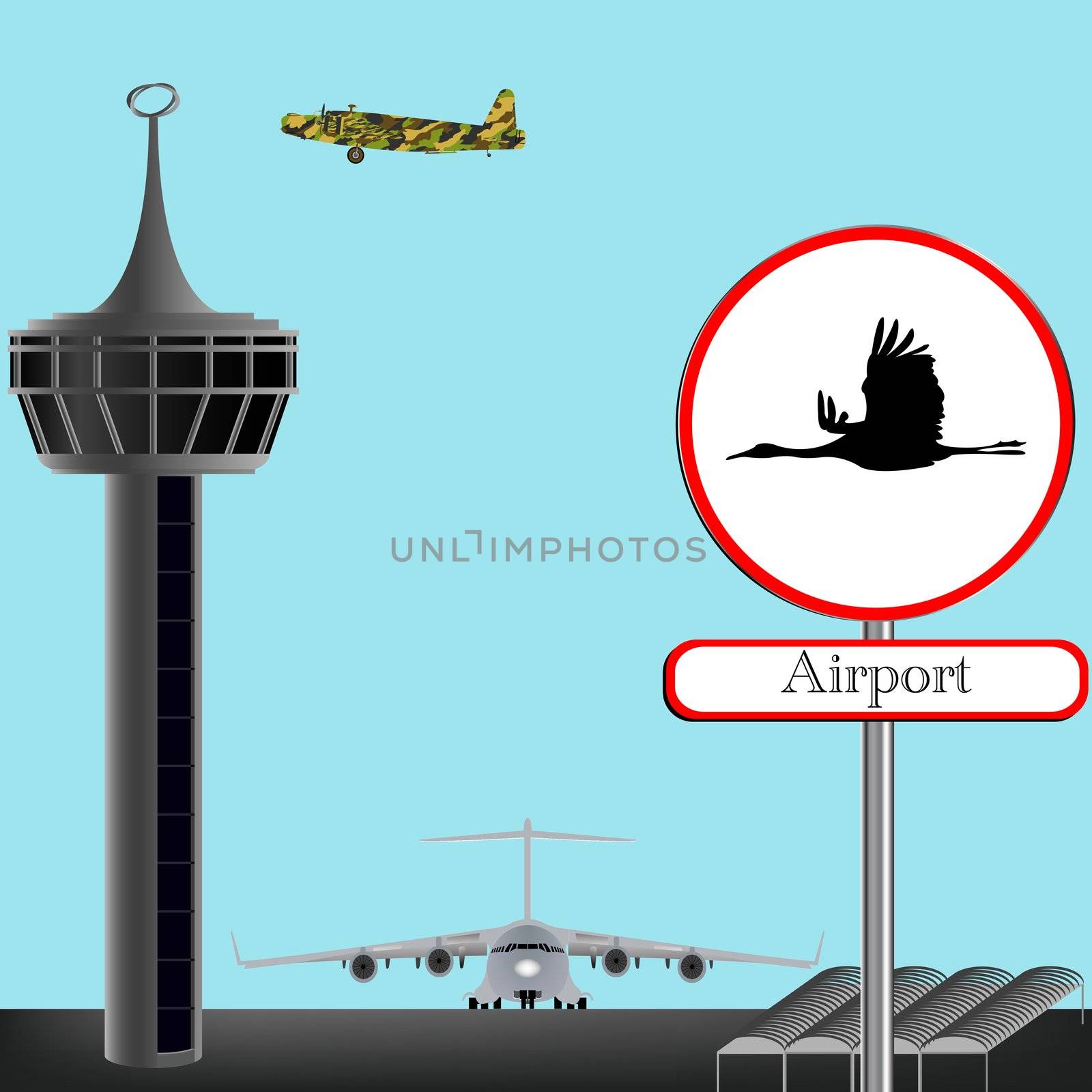 airport concept by robertosch