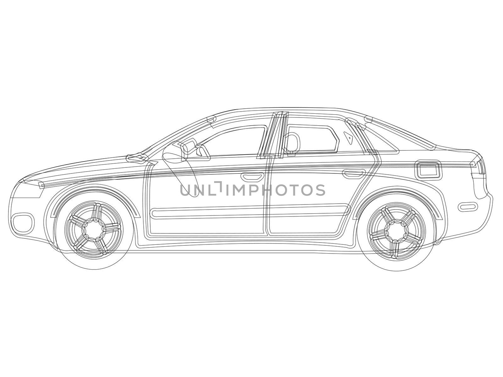 auto sketch vector by robertosch