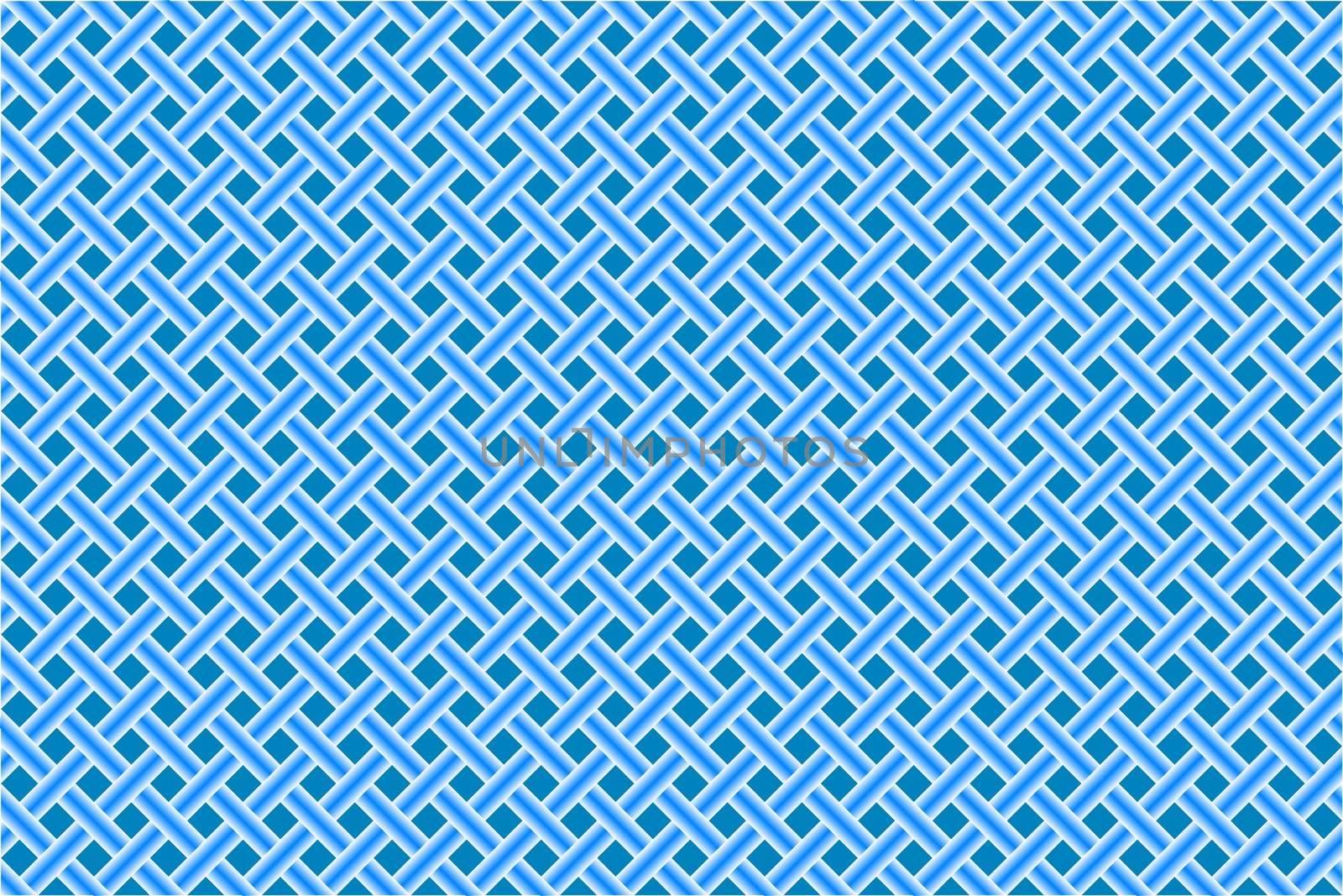 blue seamless diagonal mesh, abstract vector art illustration