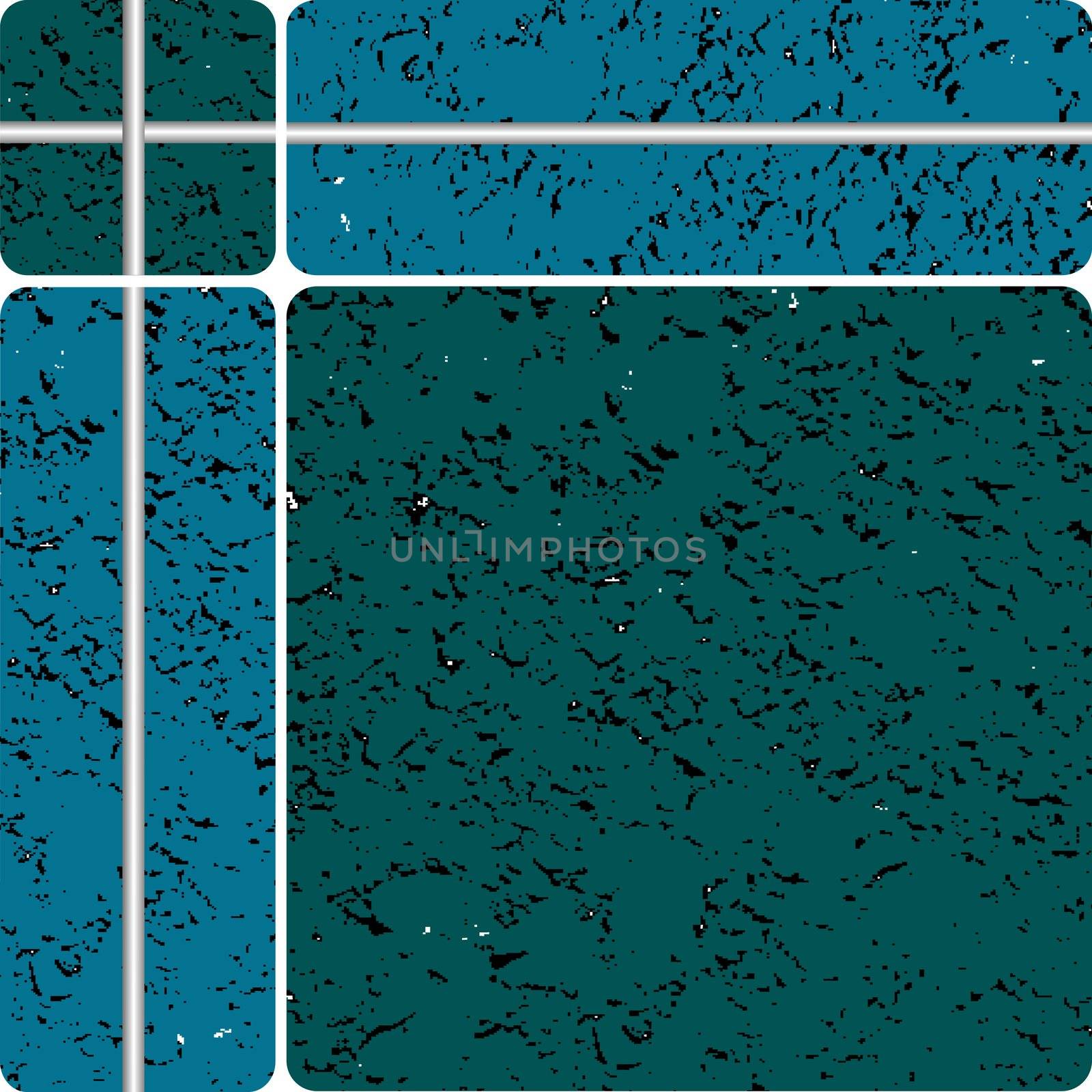 blue stone type ceramic tiles, vector art illustration