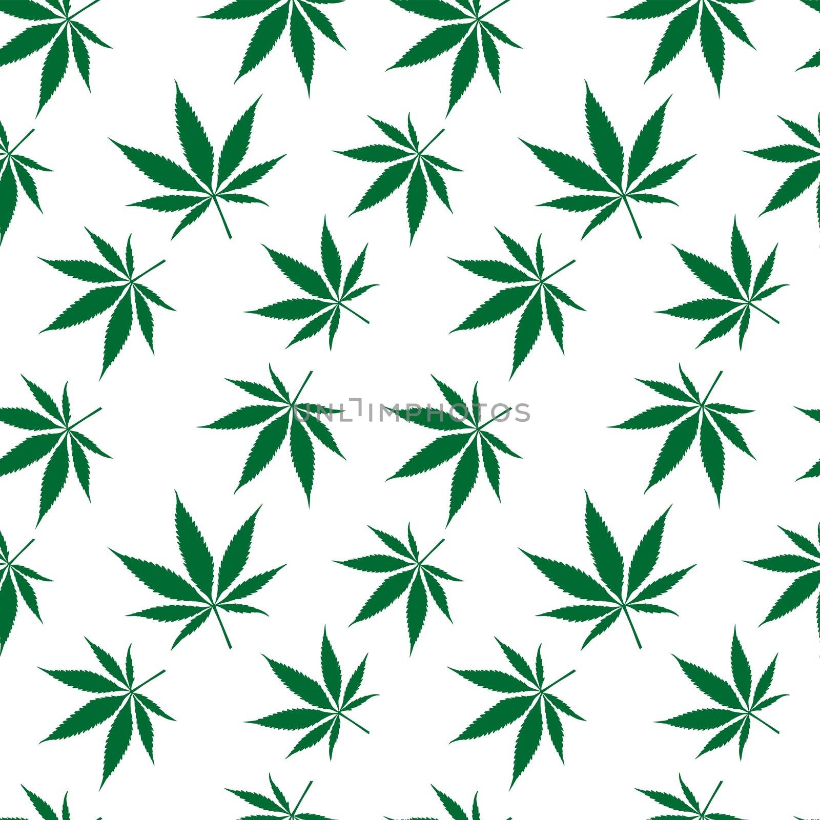 cannabis seamless pattern extended, abstract texture; vector art illustration