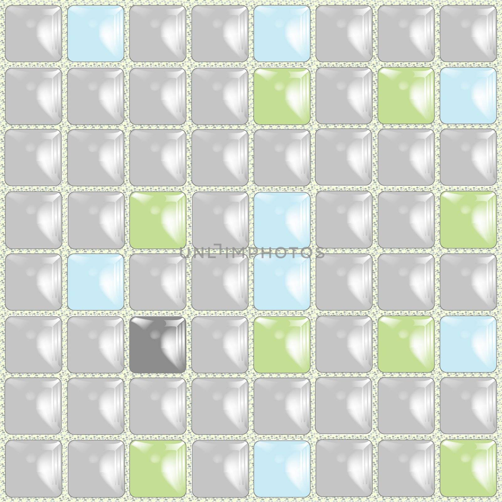 ceramic tiles background, abstract vector art illustration