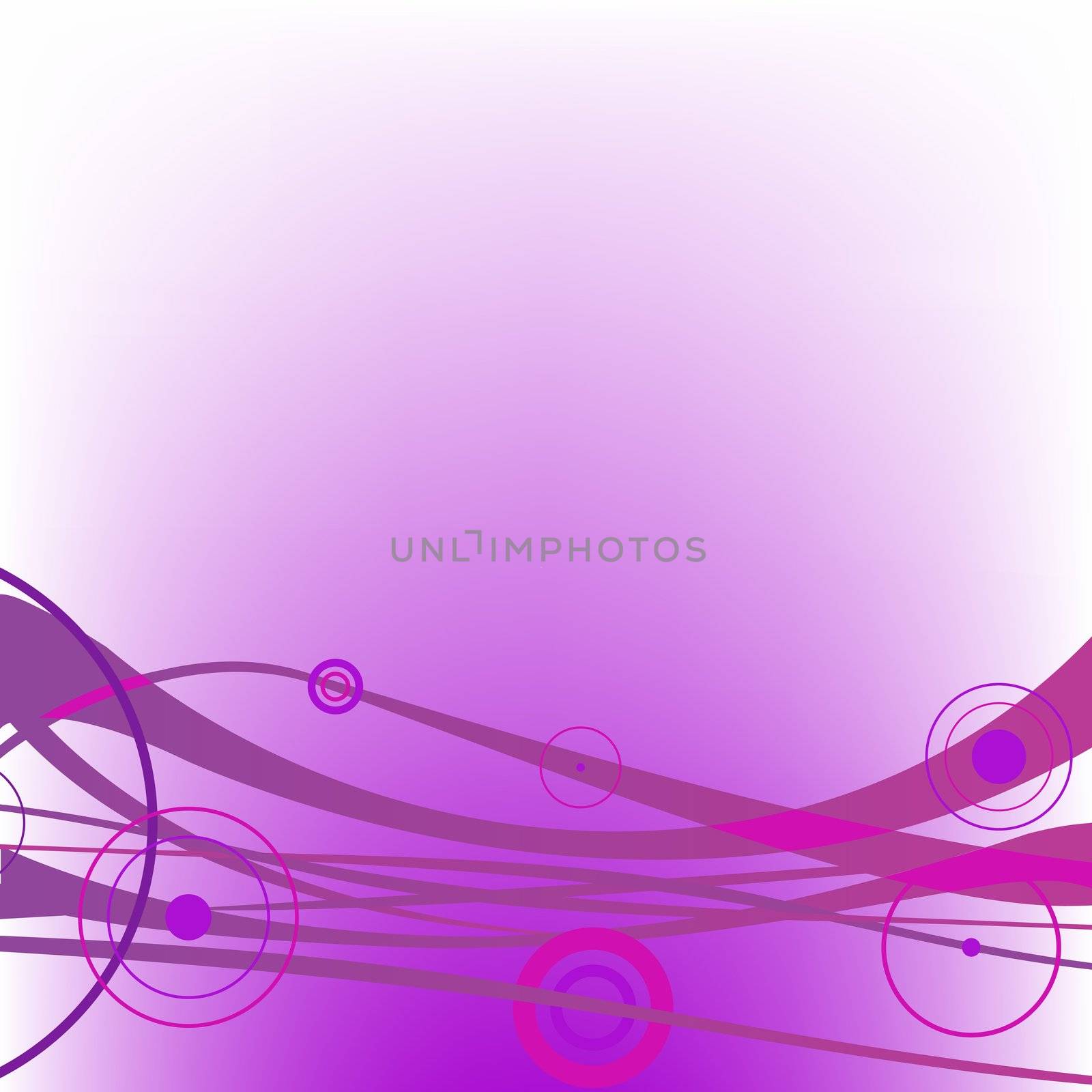 circle waves purple by robertosch