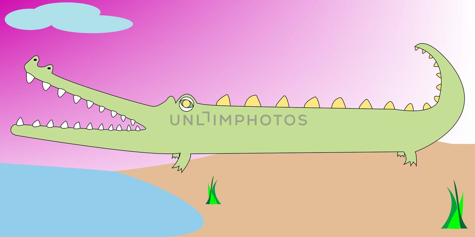 crocodile by robertosch