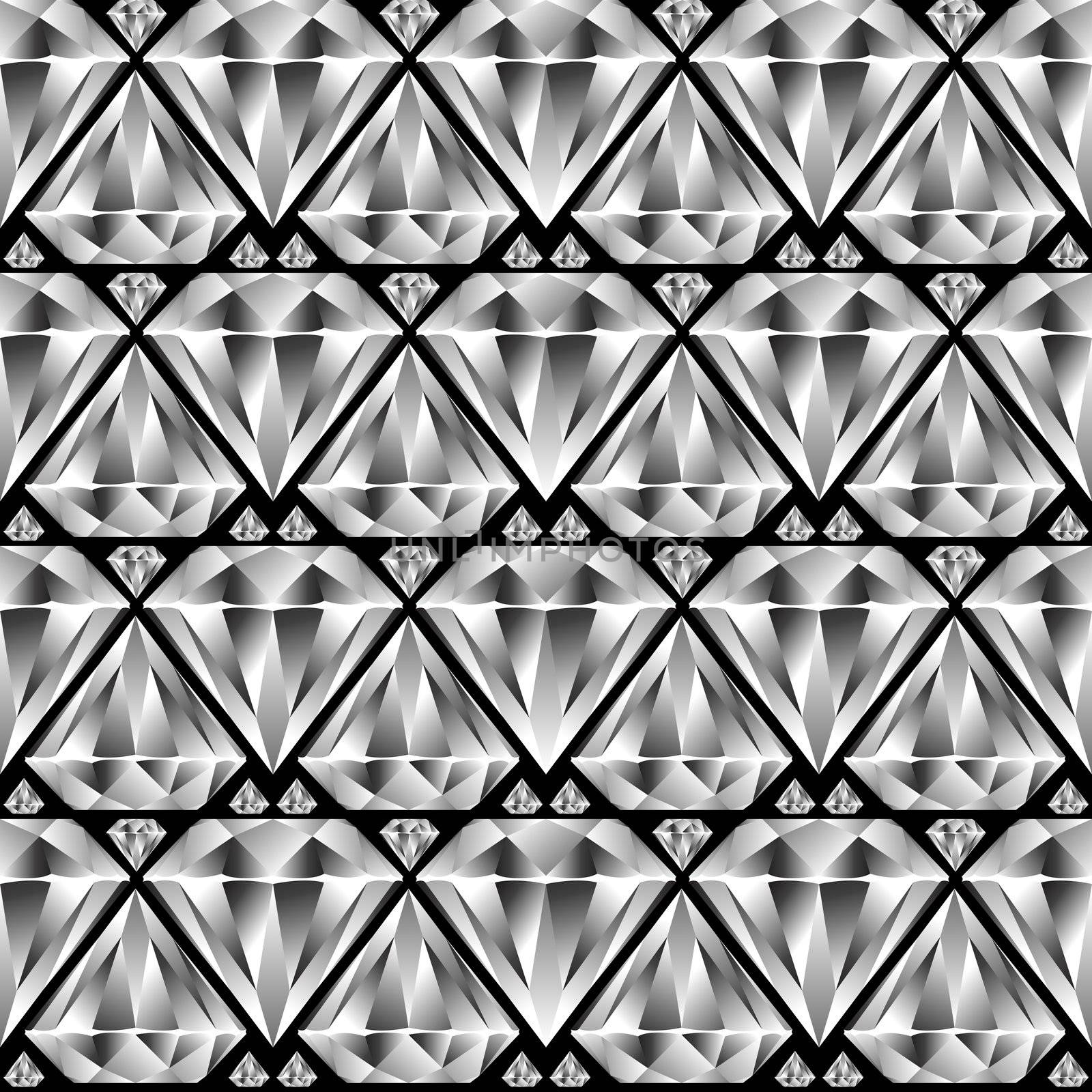 diamond seamless pattern by robertosch