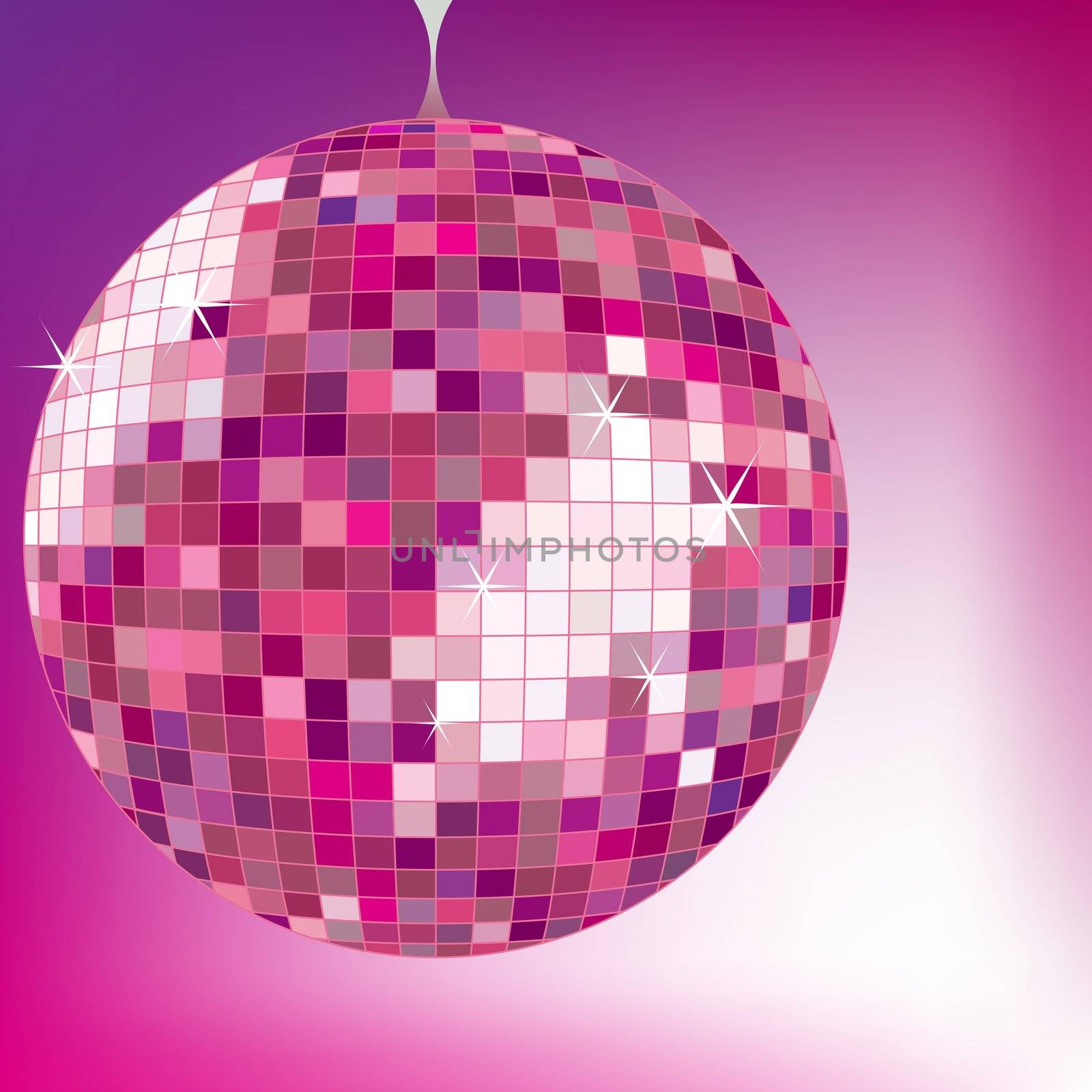 disco ball purple - Jpeg by robertosch