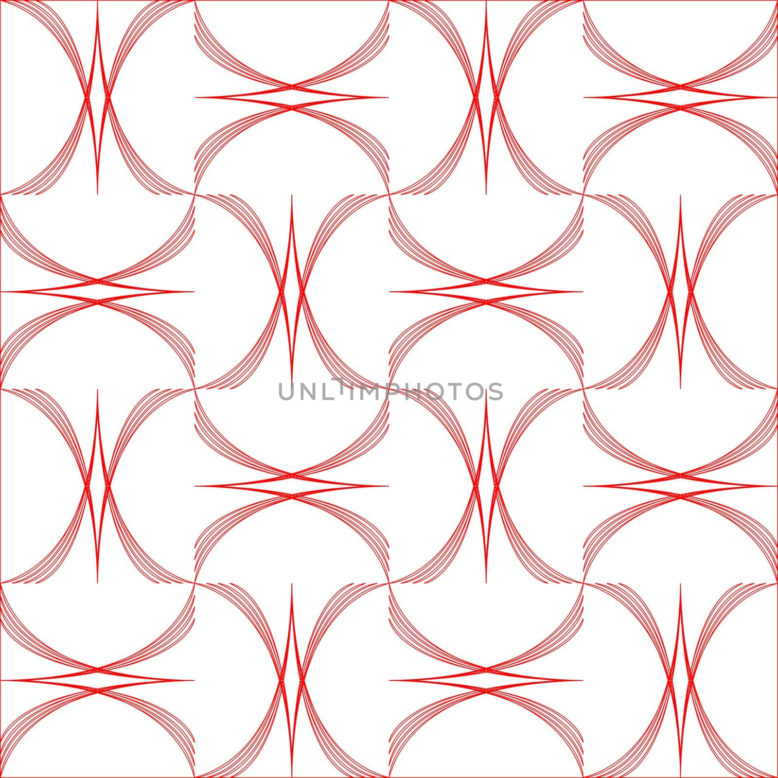 geometric arcs pattern isolated on white background by robertosch