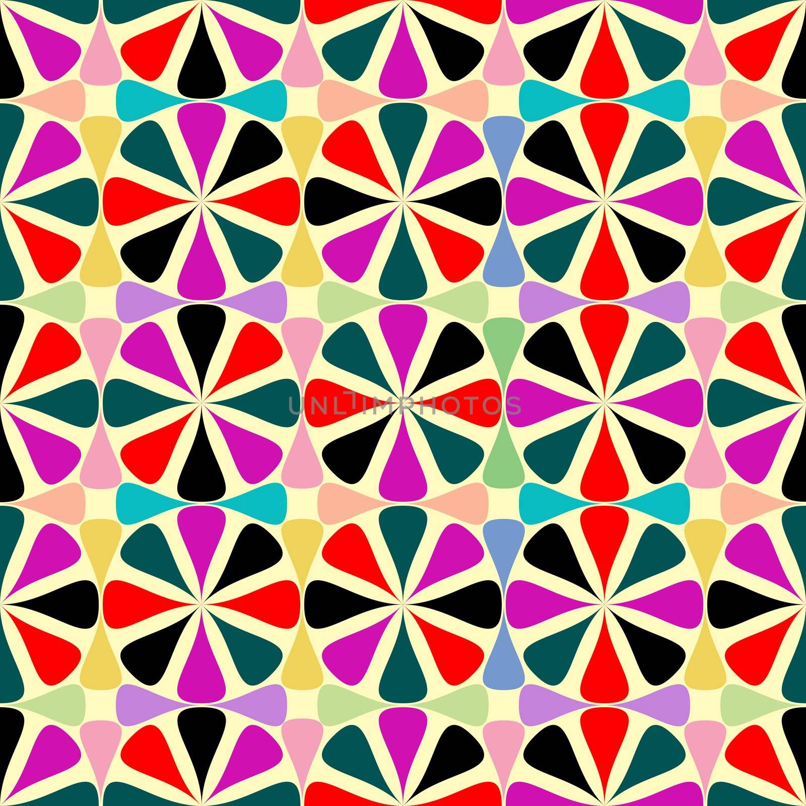 geometric seamless pattern by robertosch