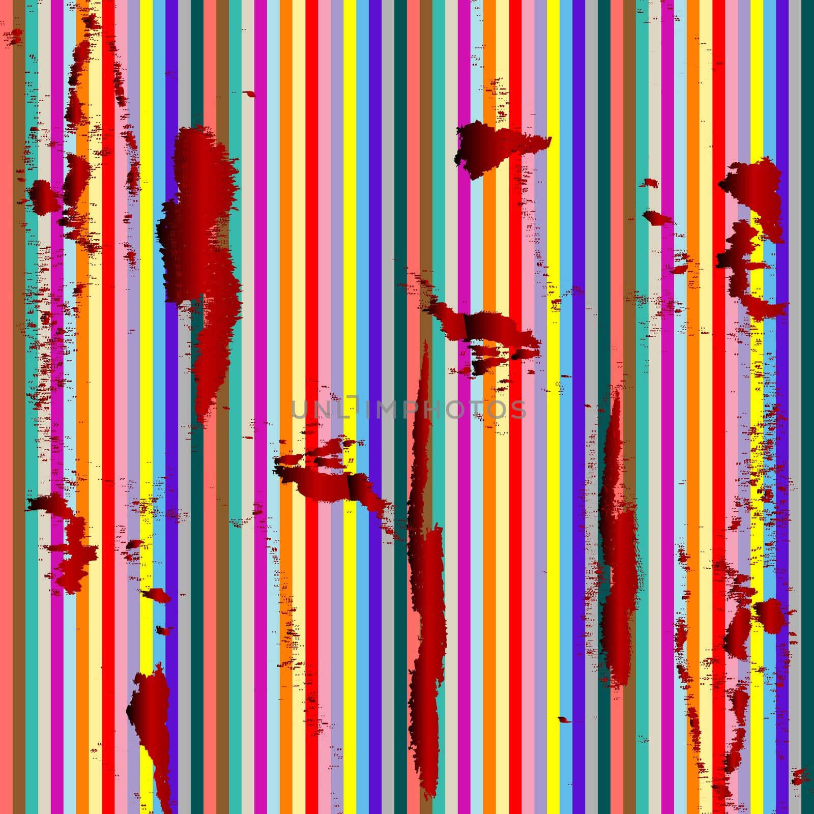 grunge stripes three, abstract art illustration