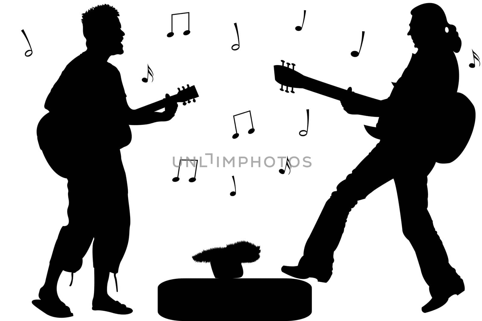 guitar rock stars by robertosch