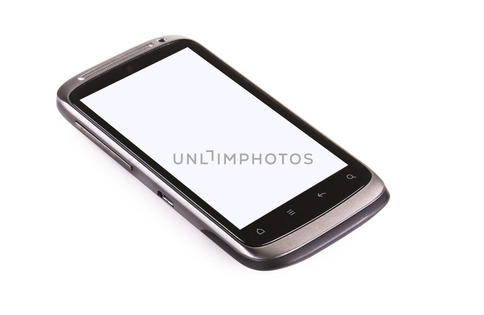 Mobile phone - smartphone isolated over white background