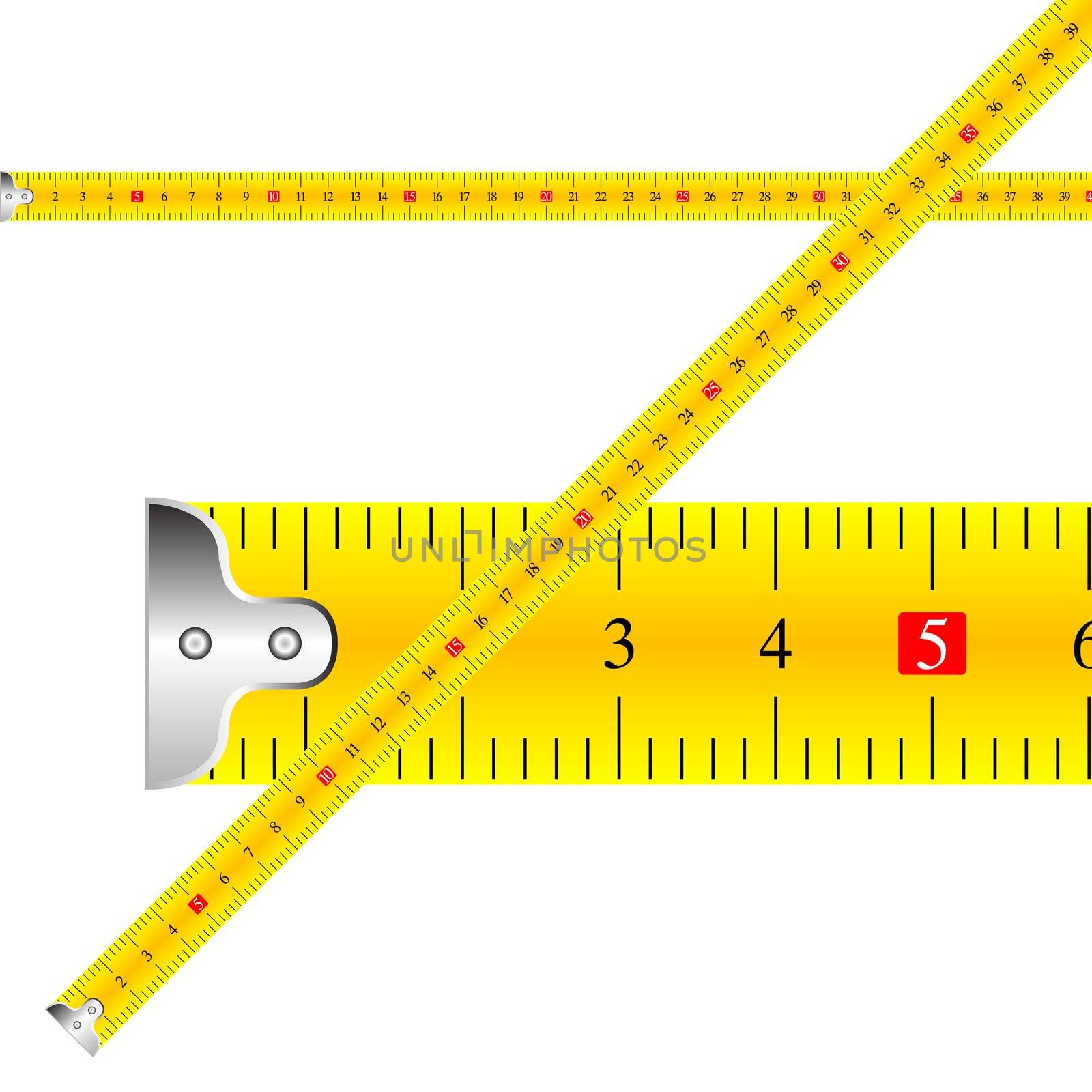 measuring tape vector by robertosch