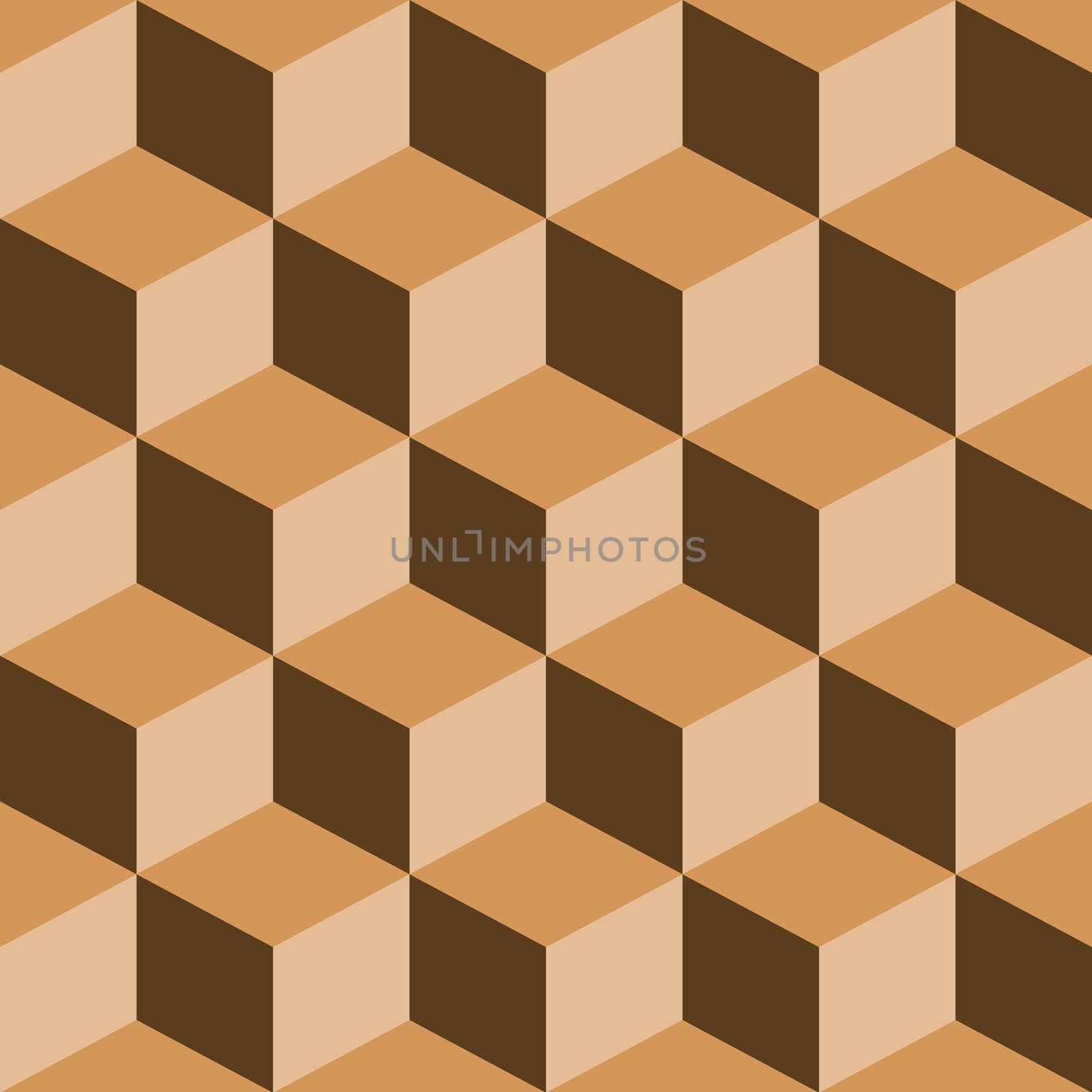 psychedelic pattern mixed brown, vector art illustration