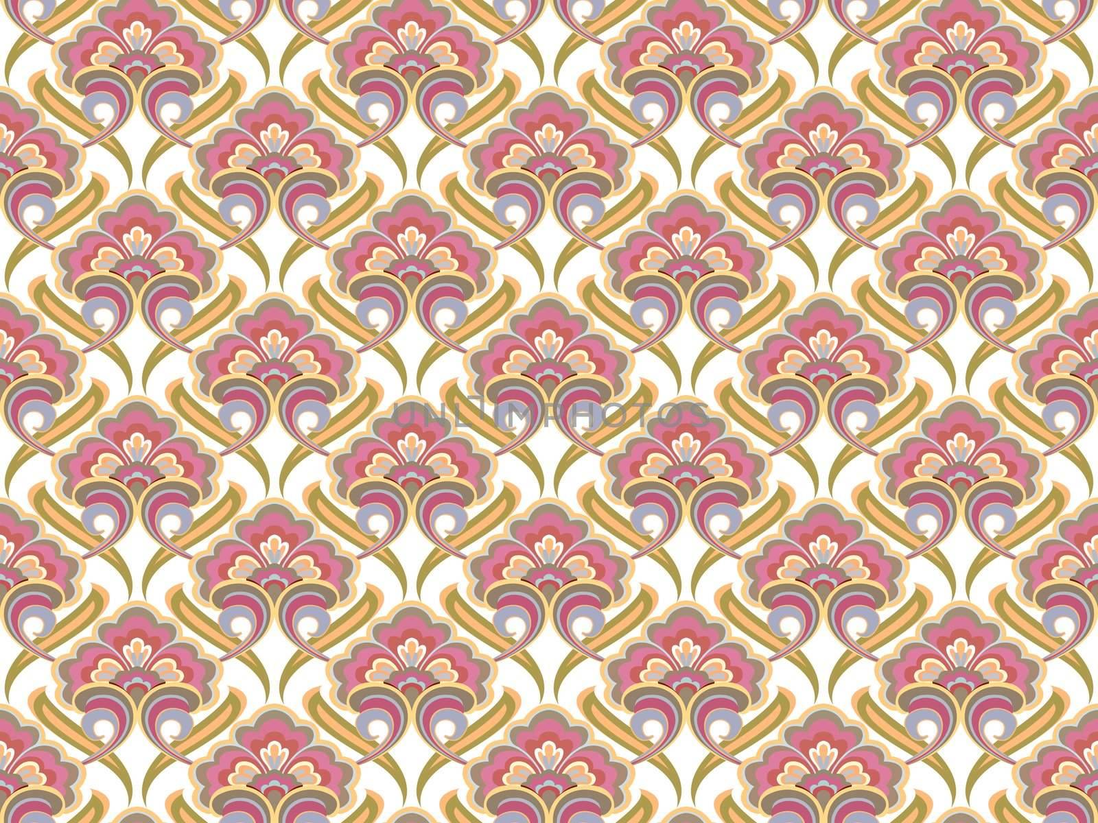 retro seamless pattern by robertosch