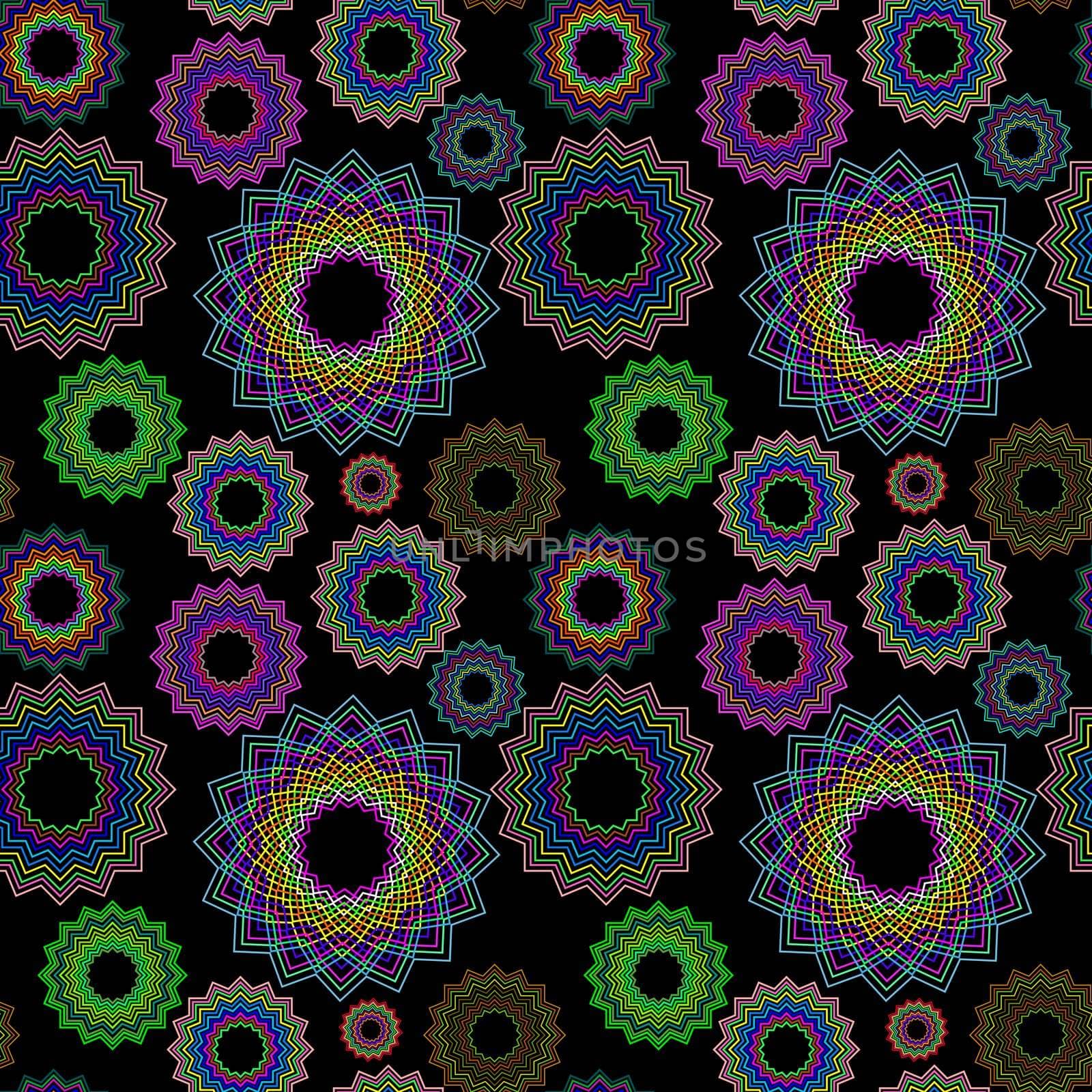 seamless geometric pattern extended 2 by robertosch