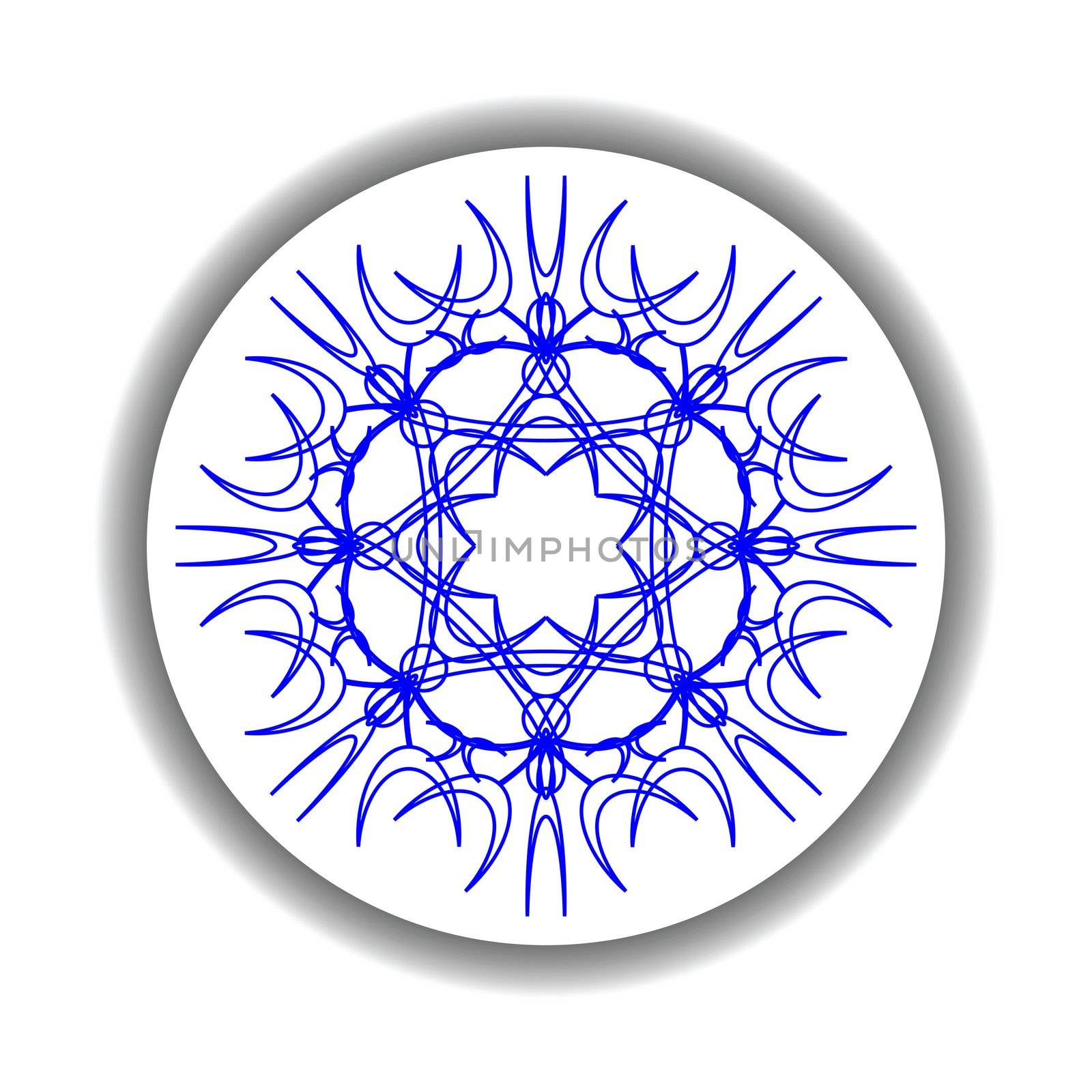 snow flake medallion 2 by robertosch