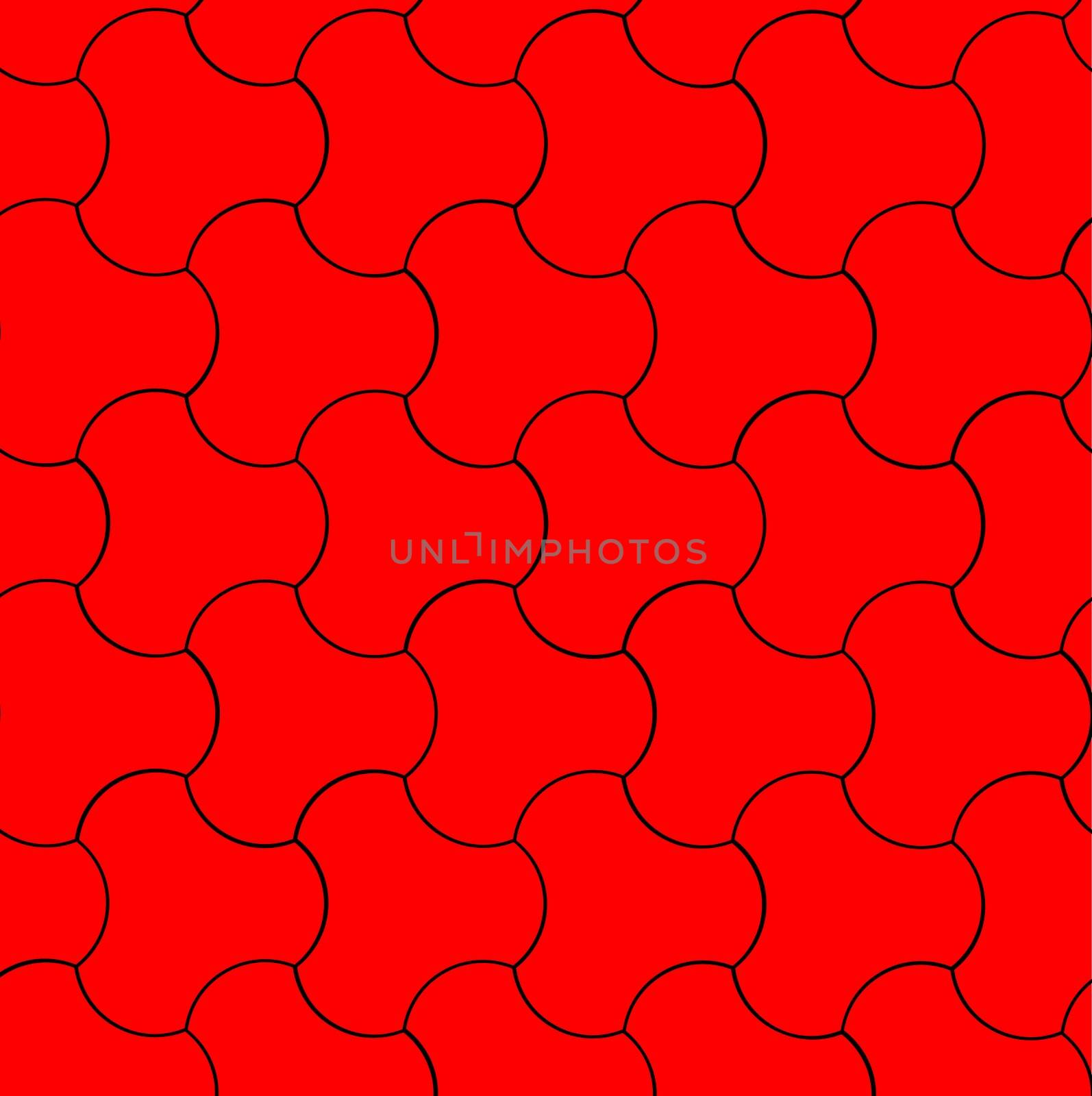 stone red pattern, vector art illustration