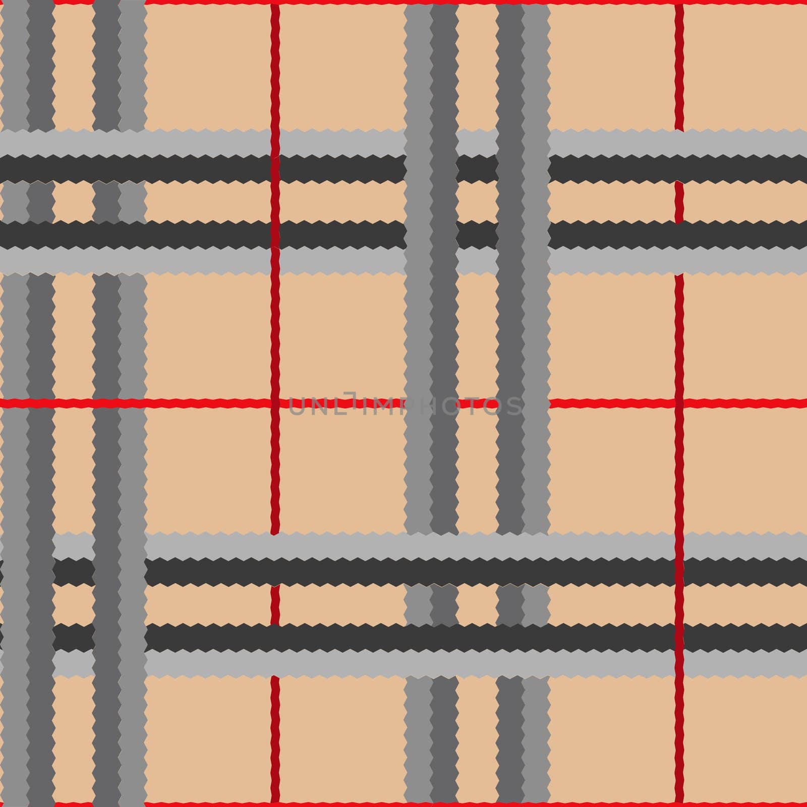 striped zig-zag mesh by robertosch