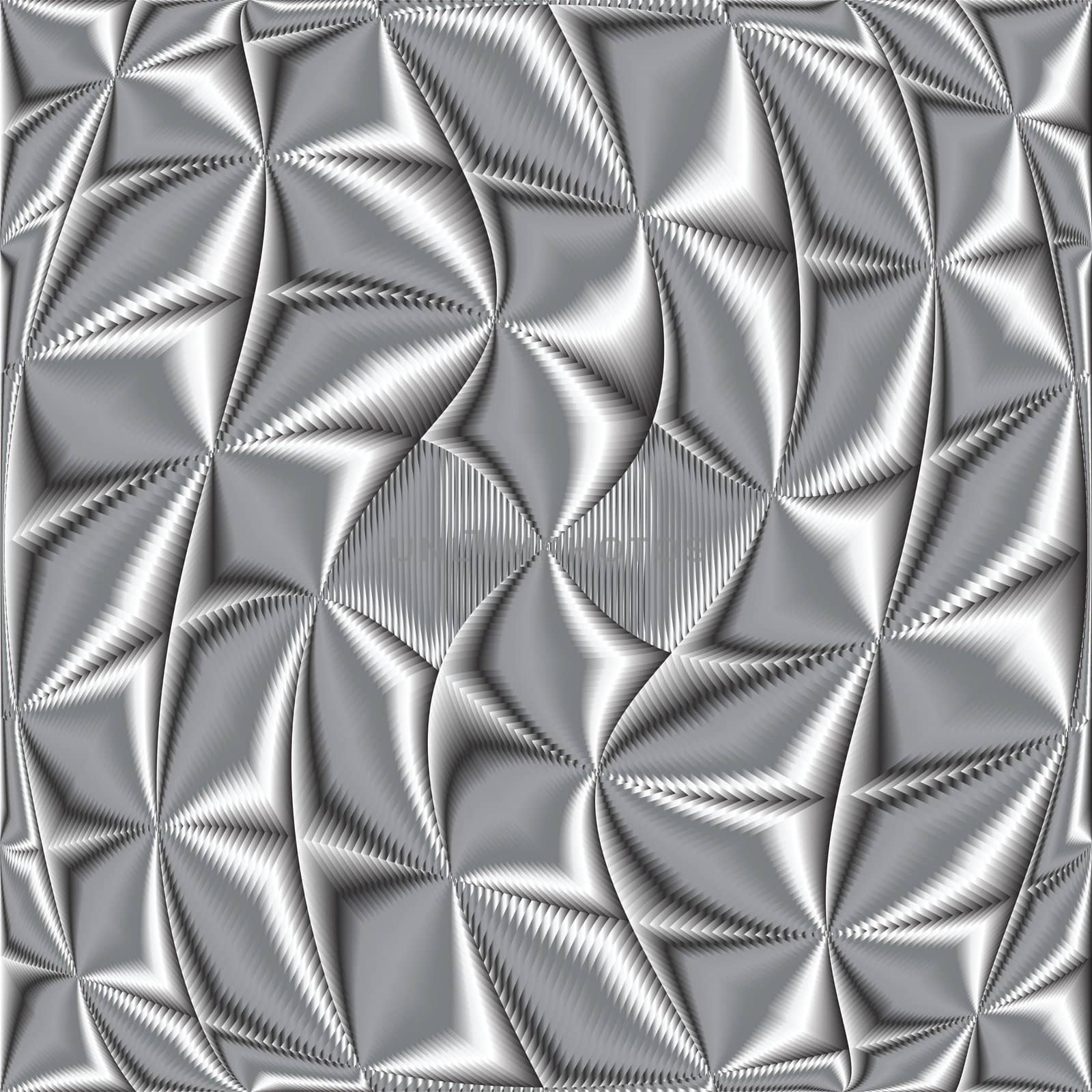 twisted metallic texture, vector art illustration