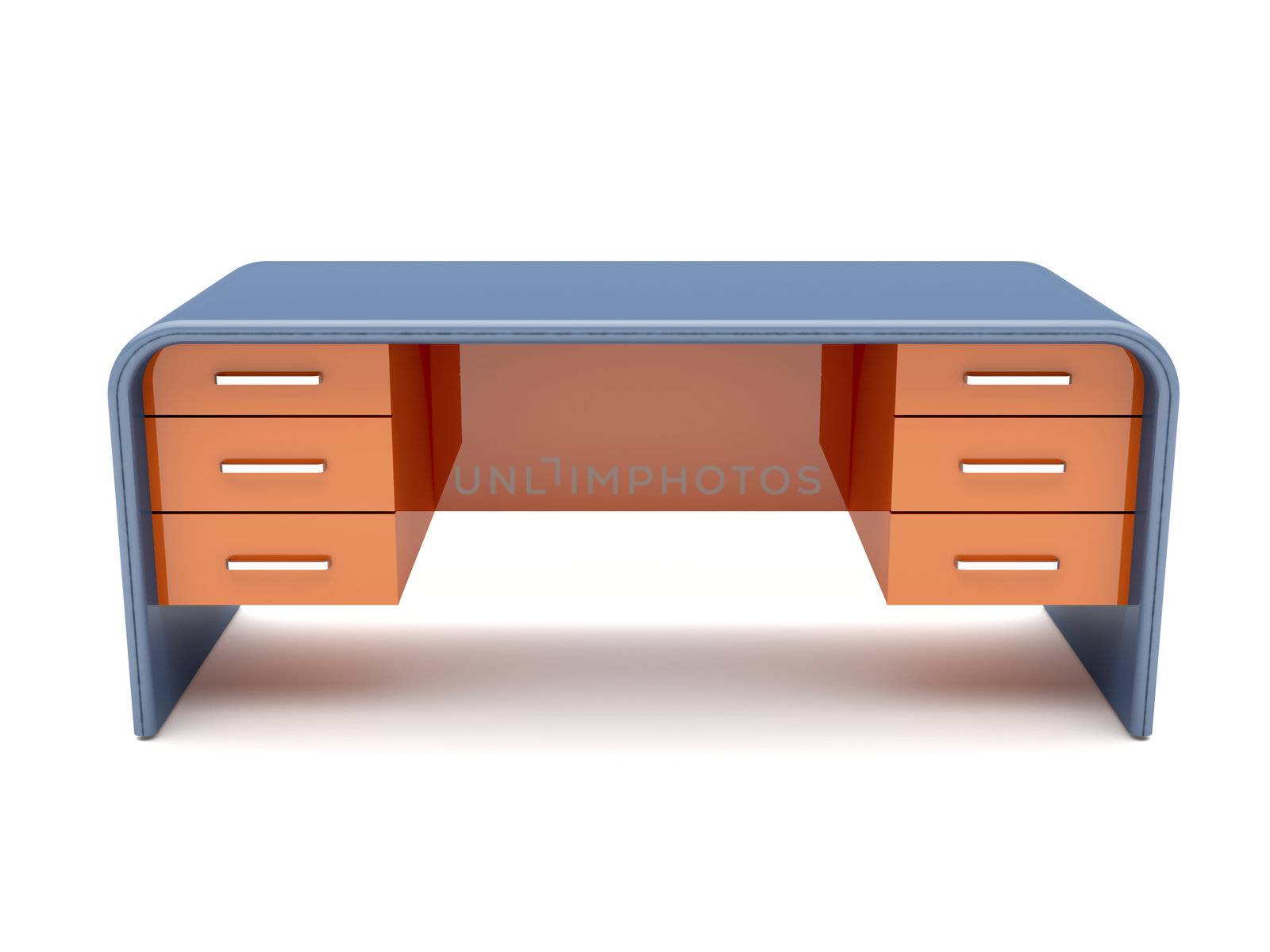 Minimalistic designed desk by magraphics