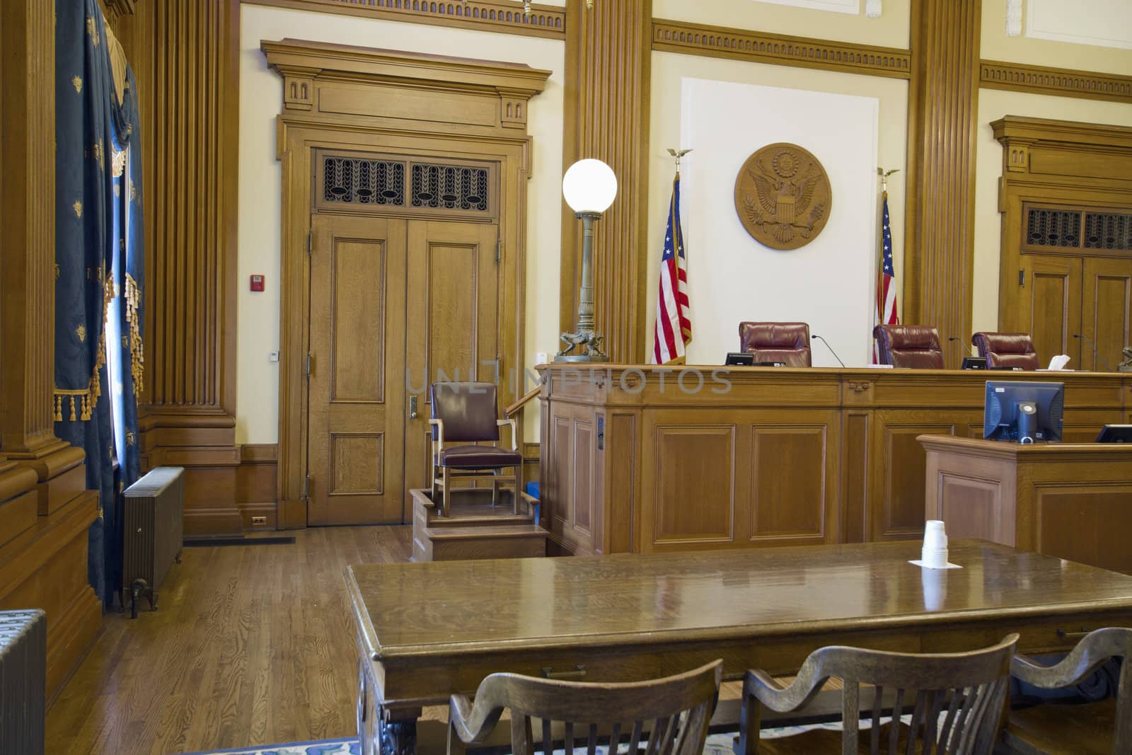 Court of Appeals Courtroom in Pioneer Courthouse