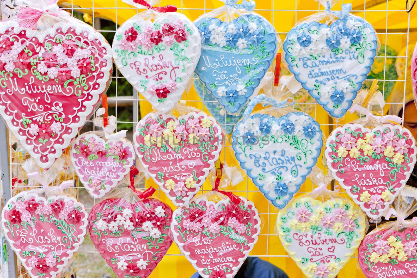 gingerbread hearts