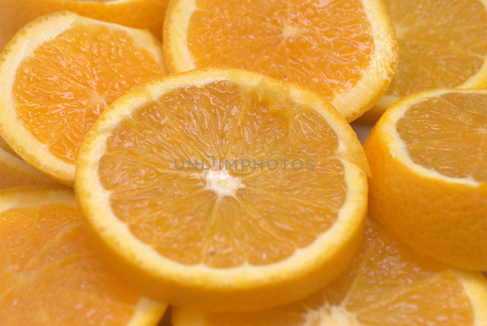 slices of orange