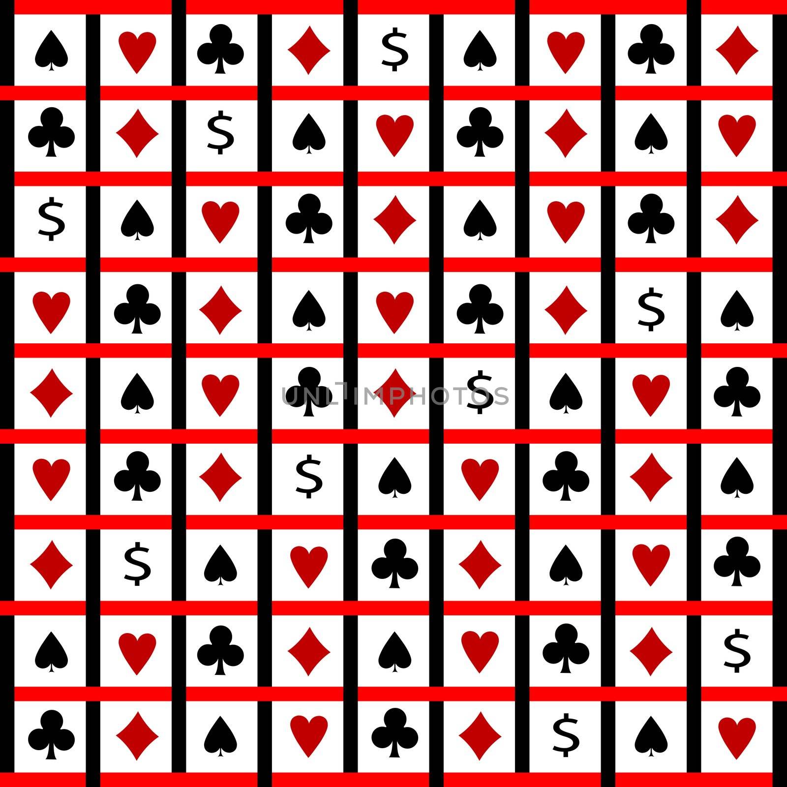 card symbols composition by robertosch