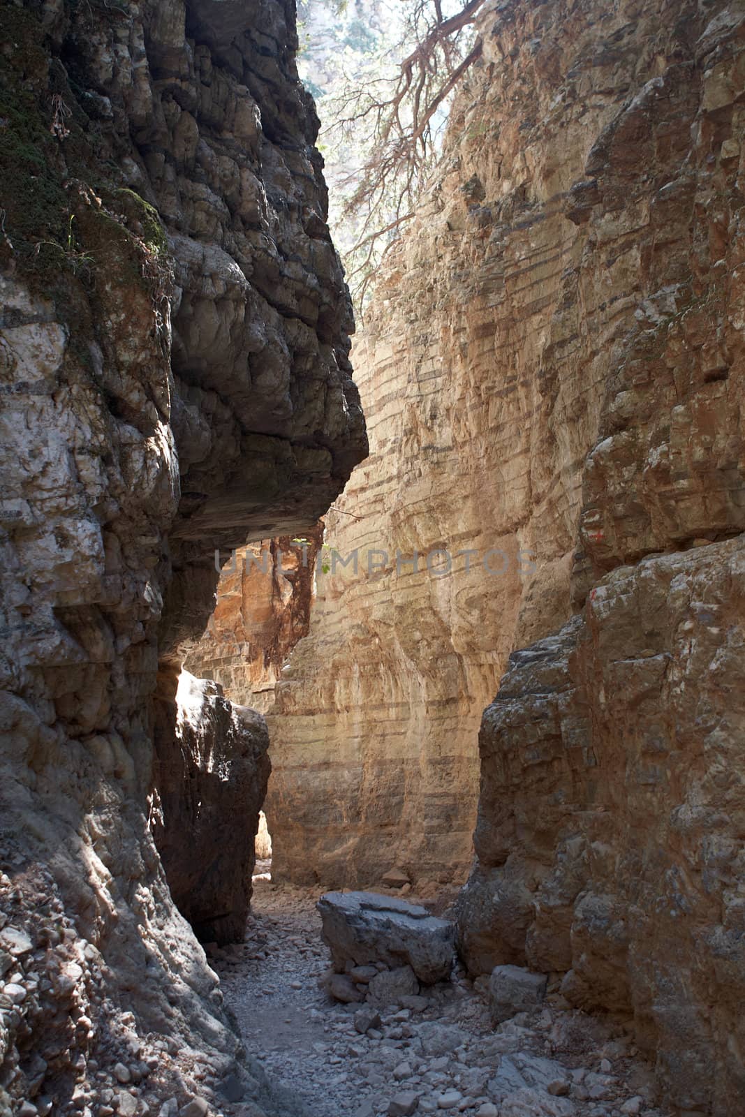  Inside the rock Canyon by michey