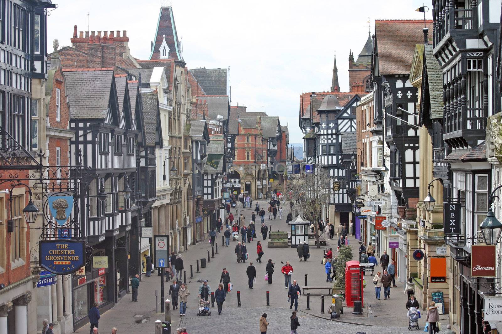 Shopping in Chester England